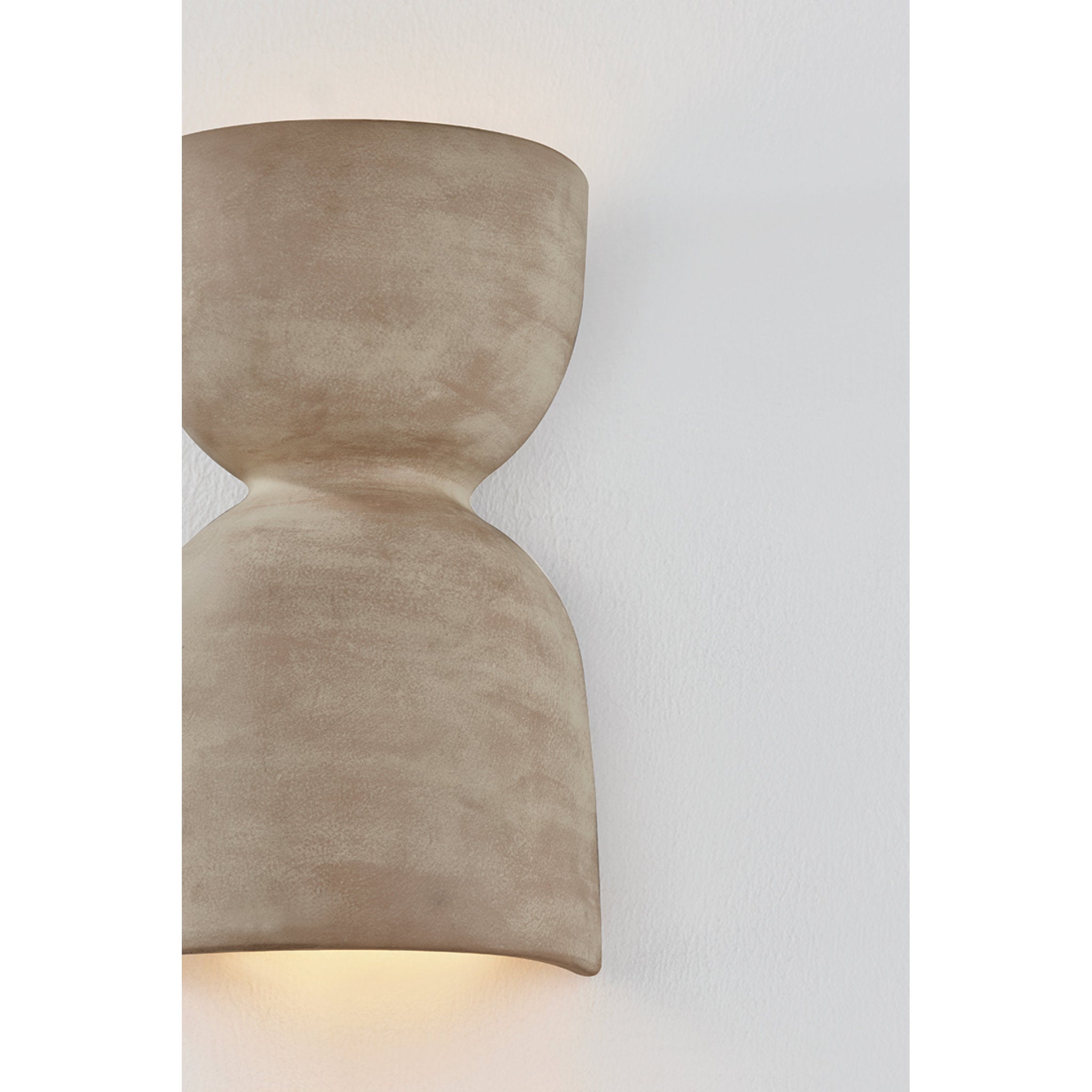 Natalia 2-Light Wall Sconce in Aged Brass 6.75W x 11.5H