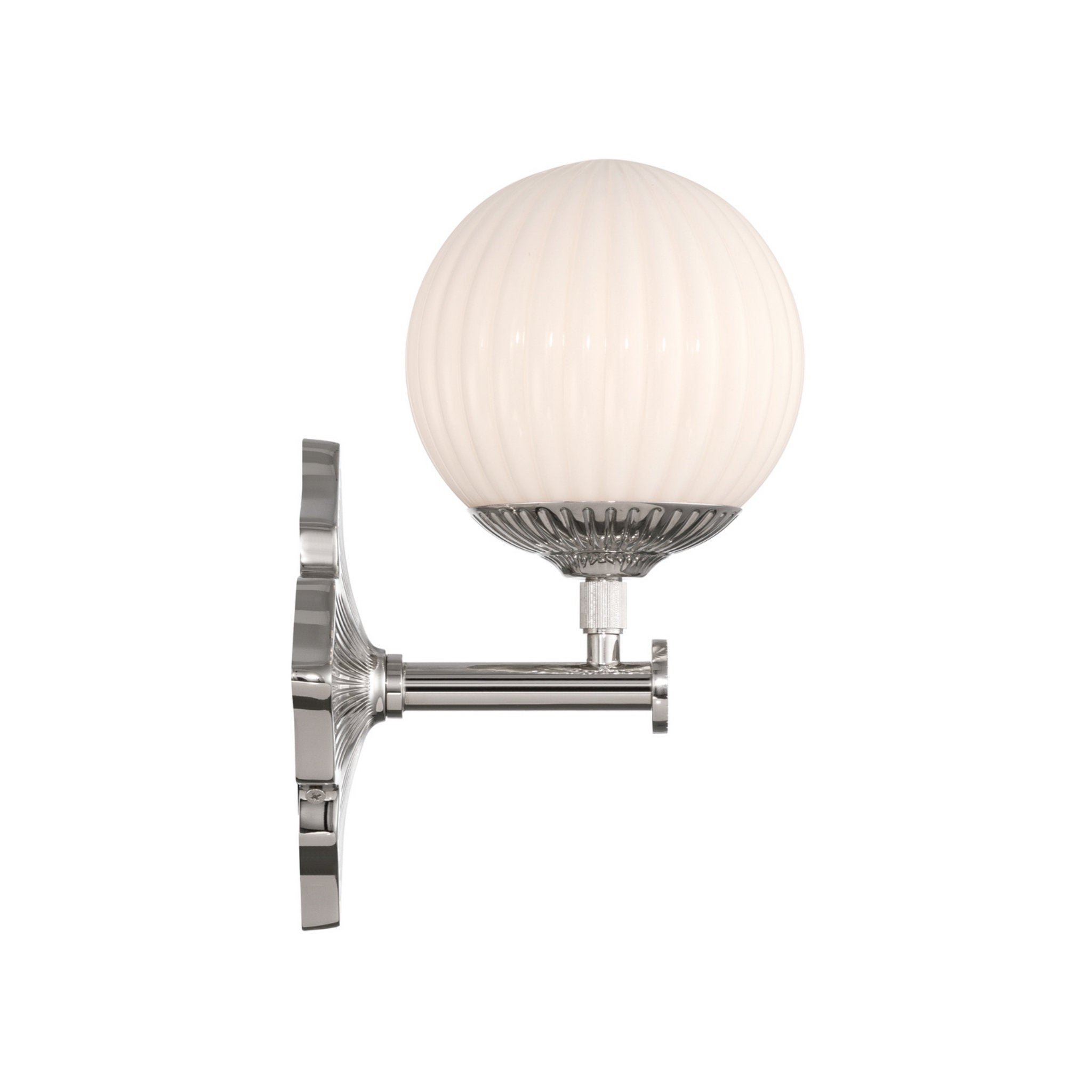 Orly 7.5'' Polished Nickel Sconce Silver 7.5"W x 12"H x 7.5"D