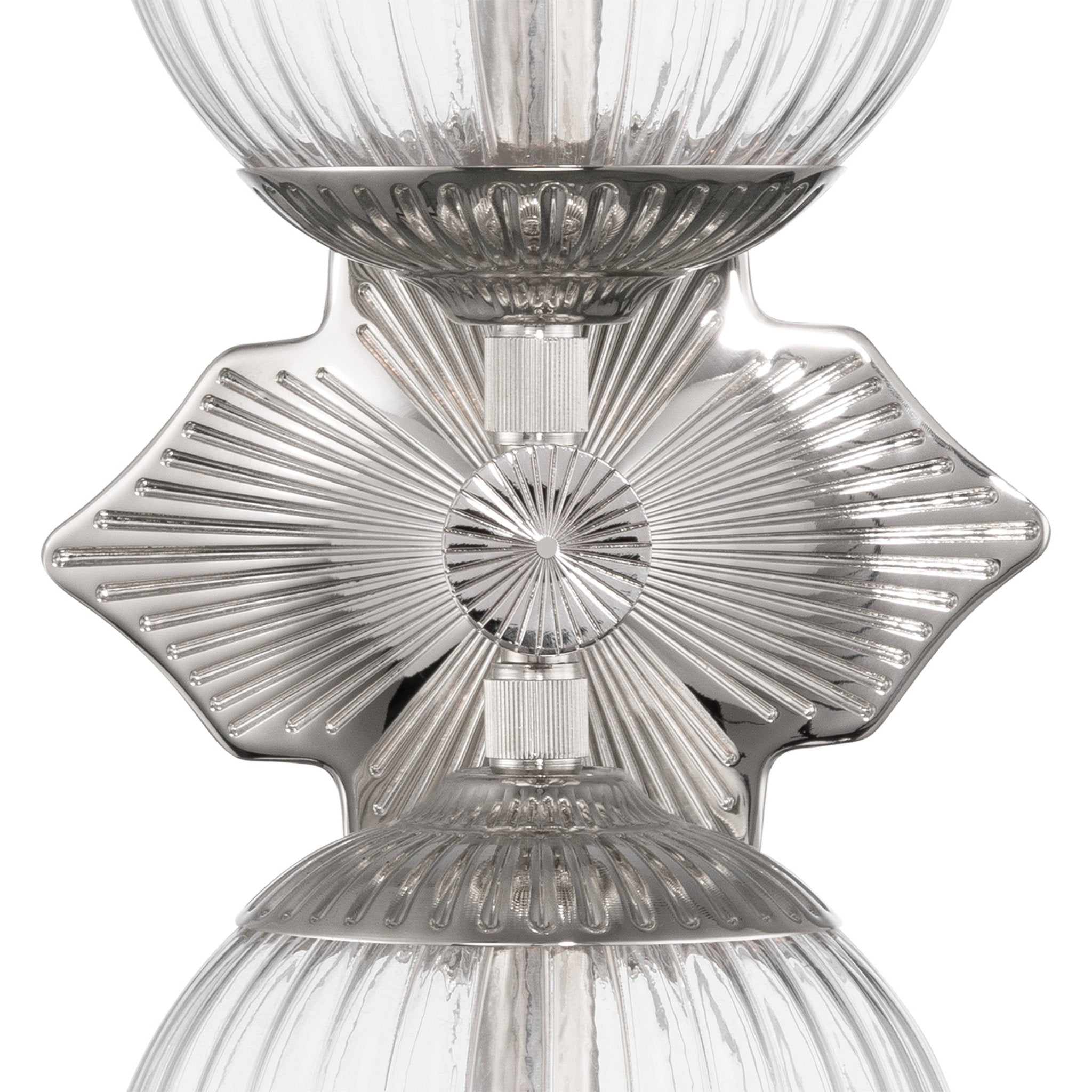 Orly 7.5'' Polished Nickel Sconce Silver 7.5"W x 16"H x 7.5"D