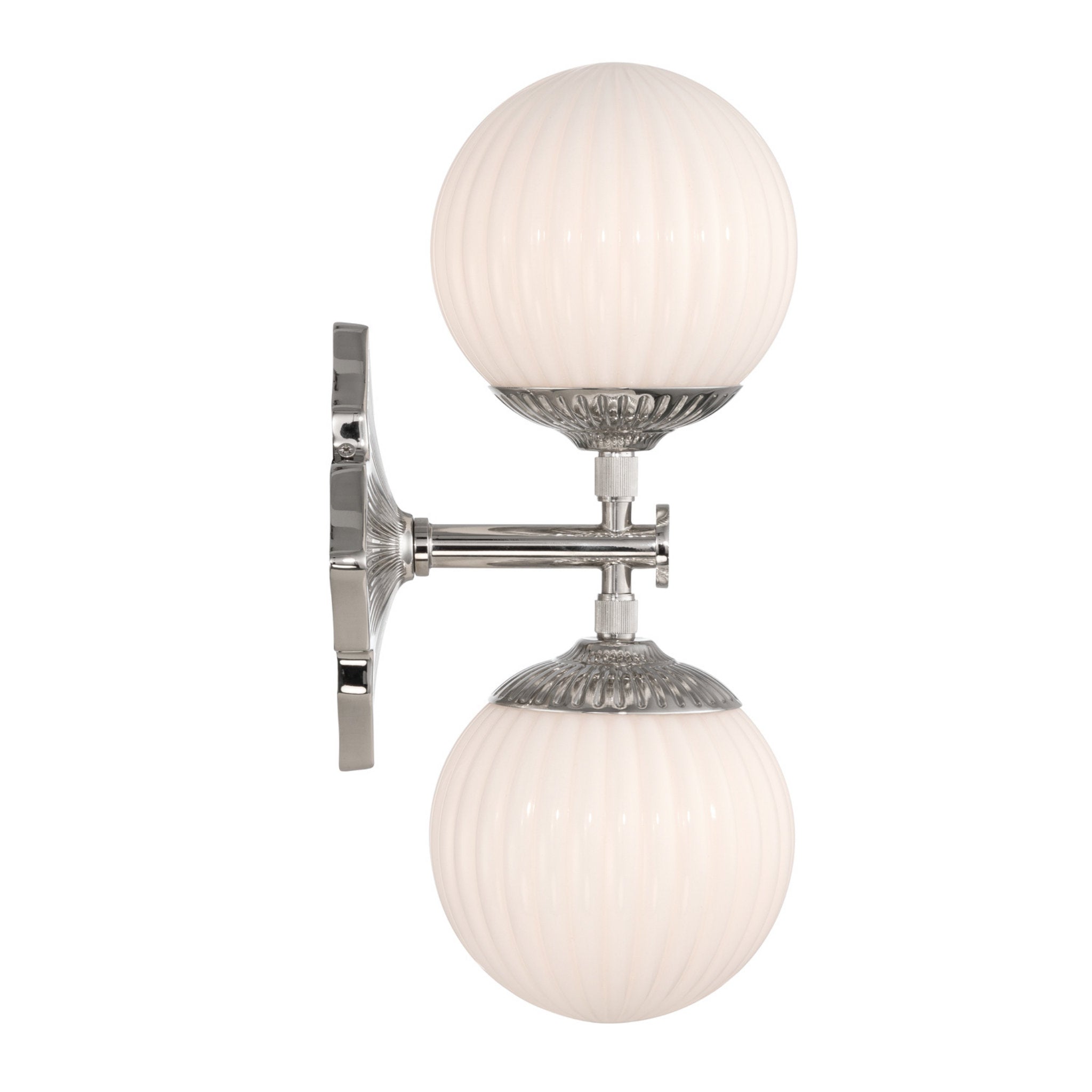 Orly 7.5'' Polished Nickel Sconce Silver 7.5"W x 16"H x 7.5"D