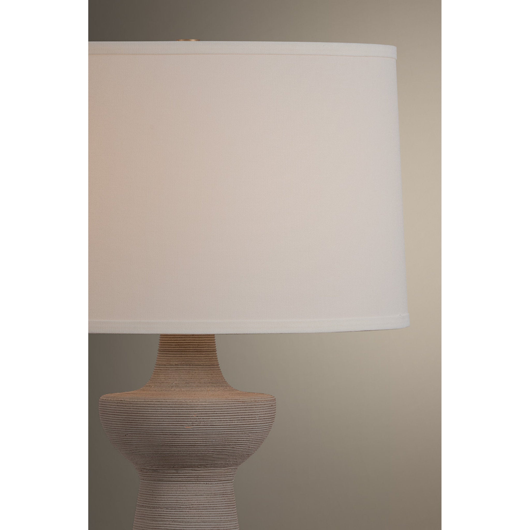 Osgood 1-Light Table Lamp in Patina Brass 17W x 29H