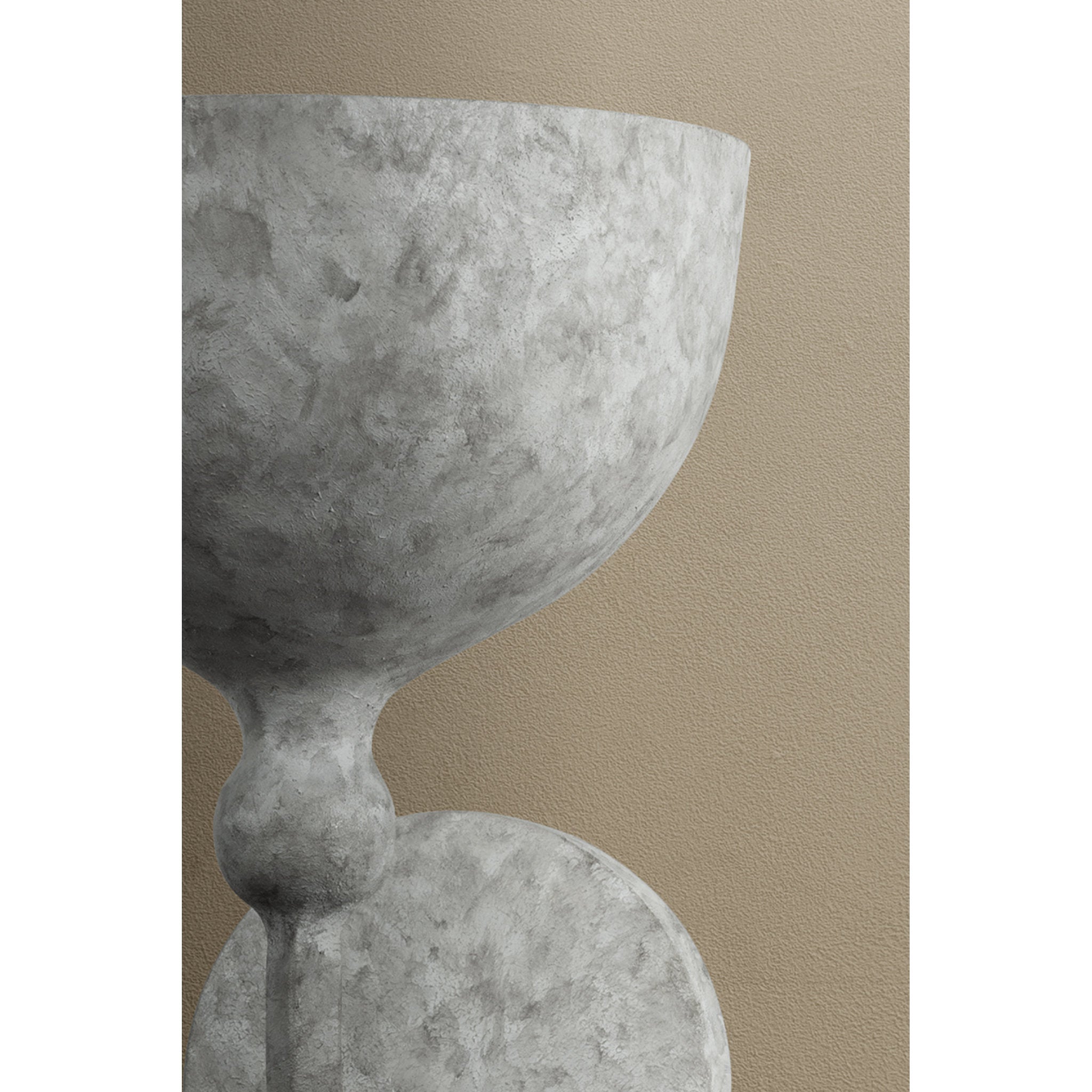 Paget 1-Light Wall Sconce in Weathered White 7W x 10.25H