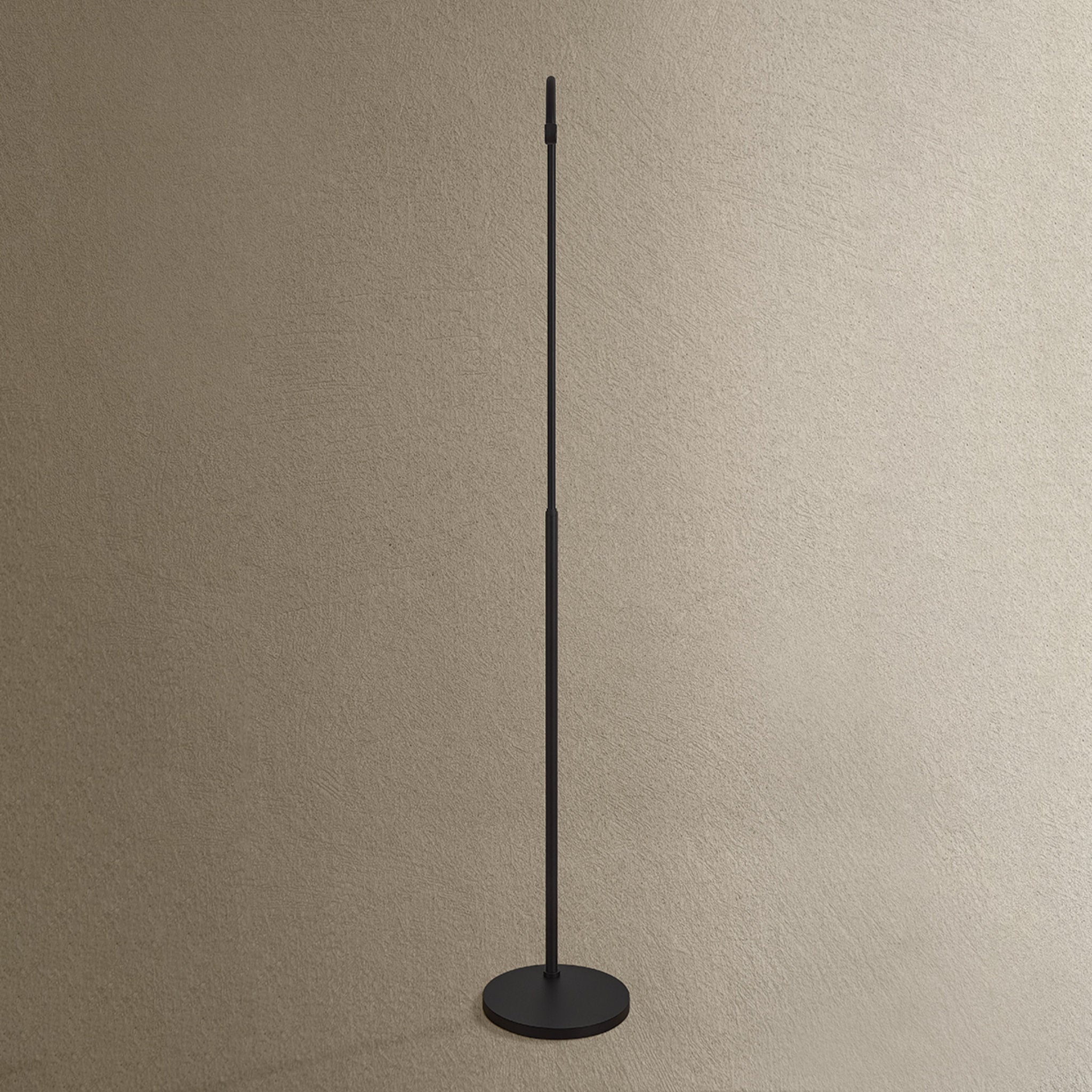 Maltby 1-Light Exterior Floor Lamp in Texture Black 12L x 13W x 73.5H