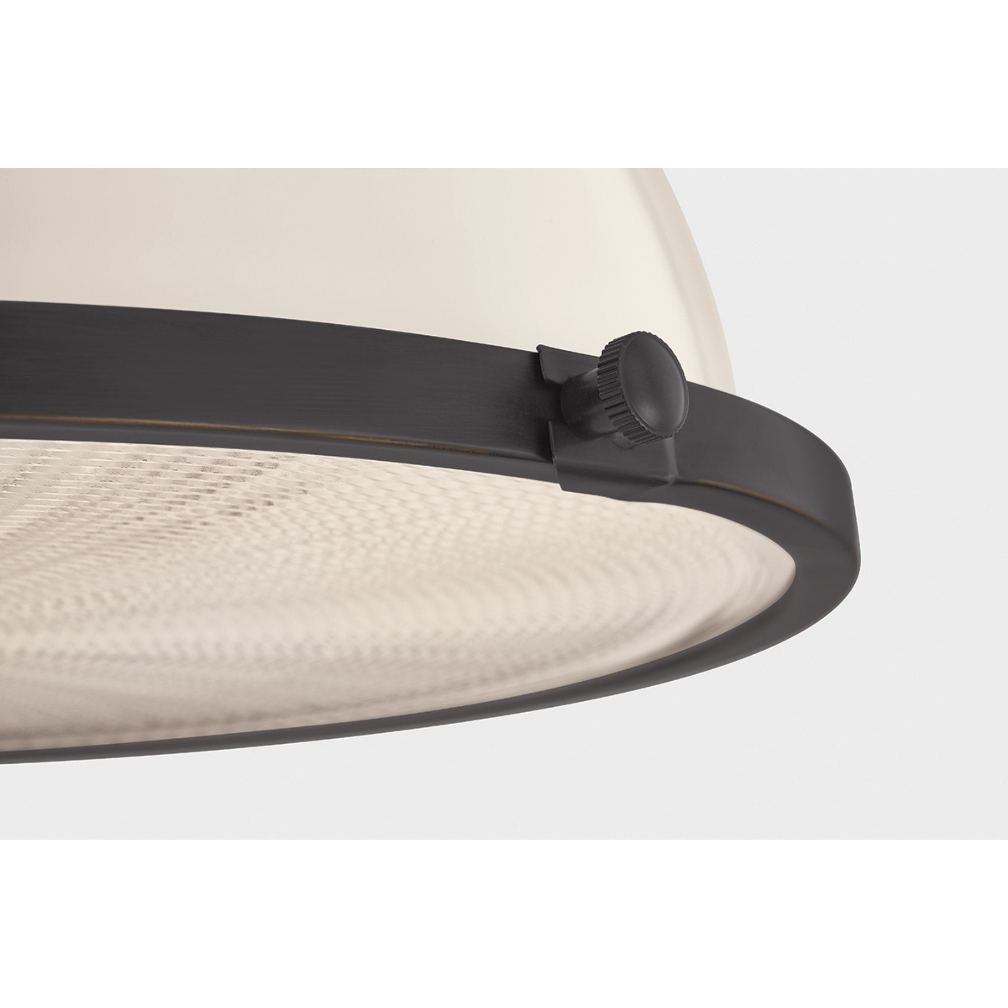 Pinesbridge 1-Light Pendant in Distressed Bronze 14.5W x 13.75H