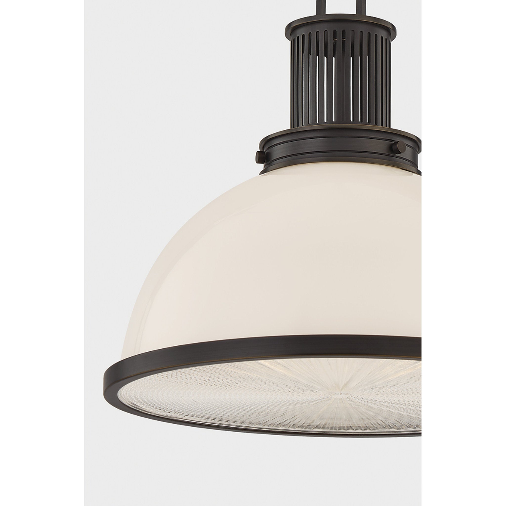 Pinesbridge 1-Light Pendant in Distressed Bronze 14.5W x 13.75H