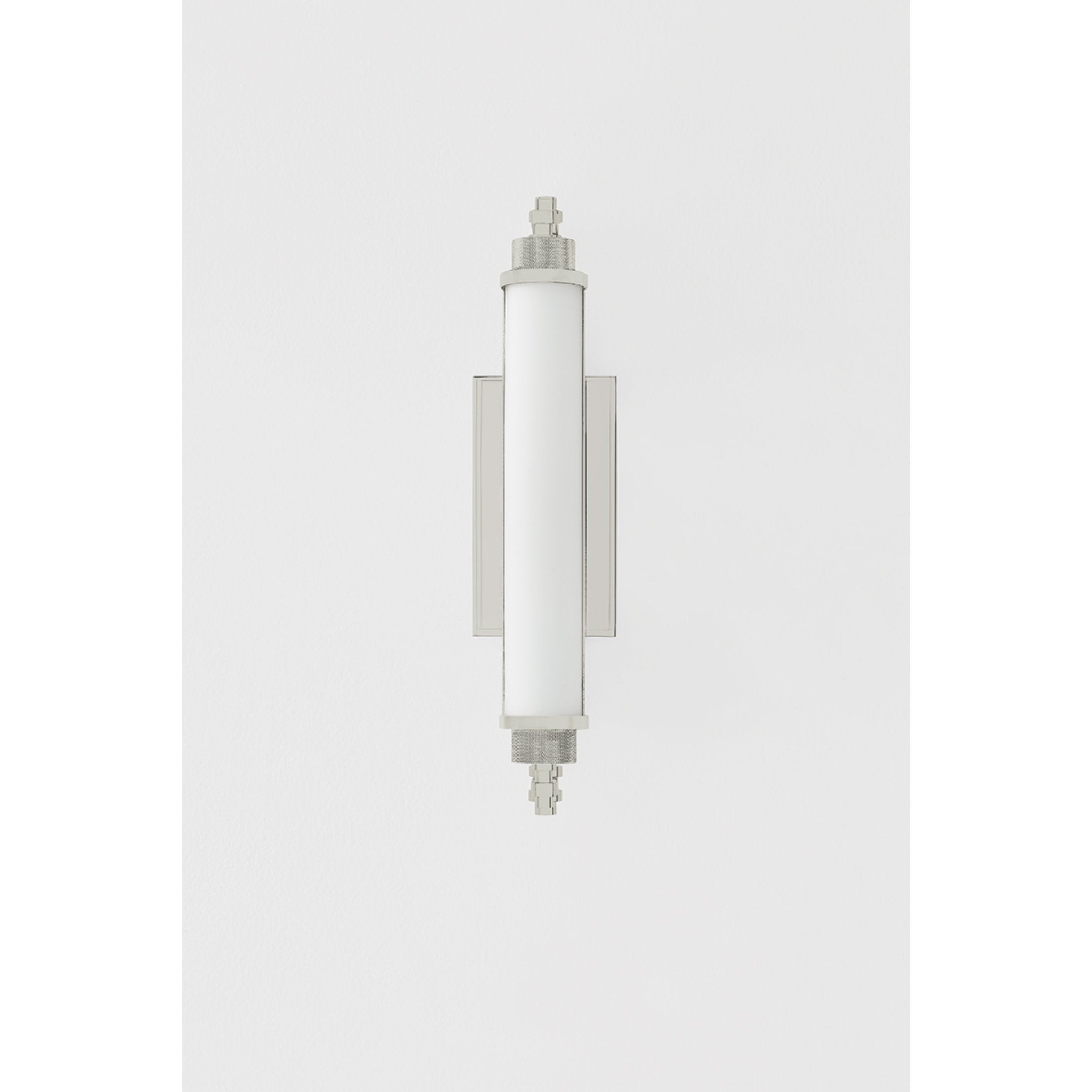 Plandome 1-Light Bath and Vanity in Polished Nickel 4.25W x 18H