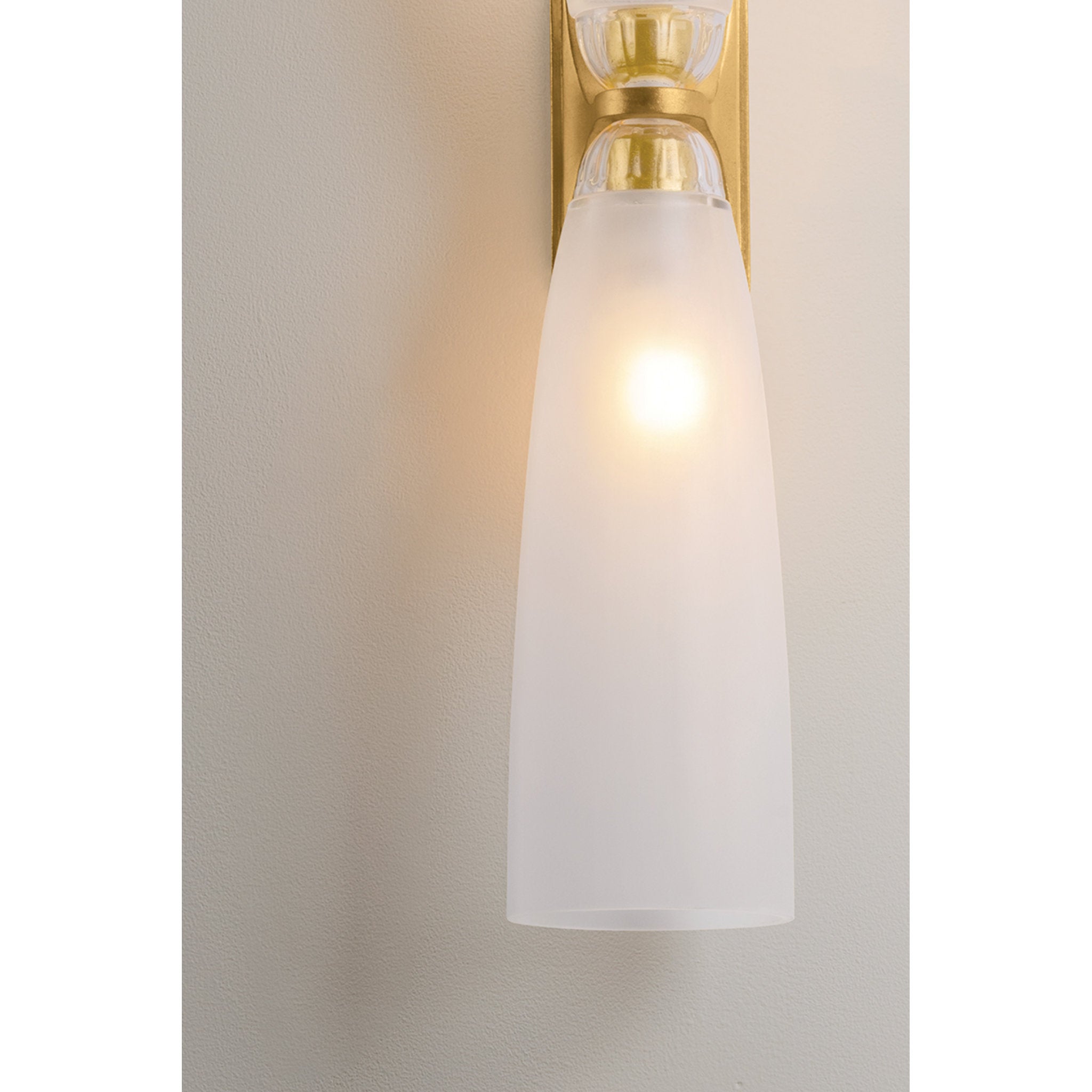 Ravenswood 2-Light Bath and Vanity in Vintage Gold Leaf 4W x 22.25H