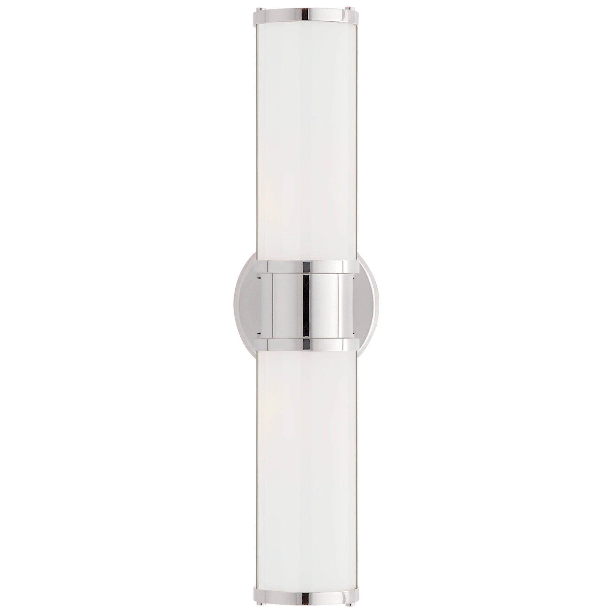 Ralph Lauren Lichfield Double Sconce in Polished Nickel Wall Light W4.5" x H17.75"