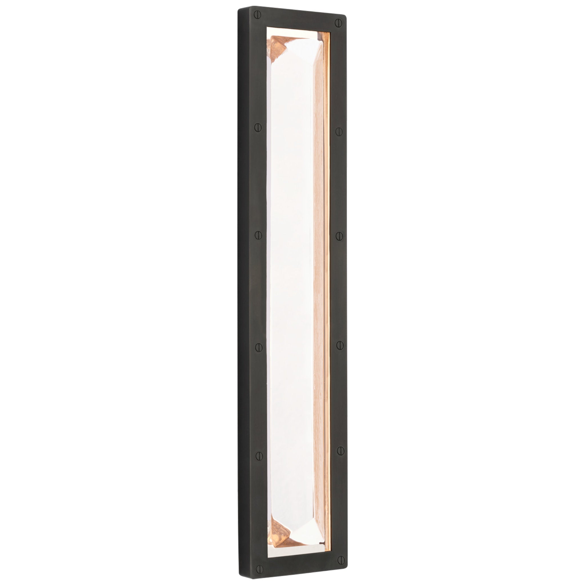 Ralph Lauren Rolland 27" Sconce in Bronze and Crystal Wall Light W5.75" x H27.25"