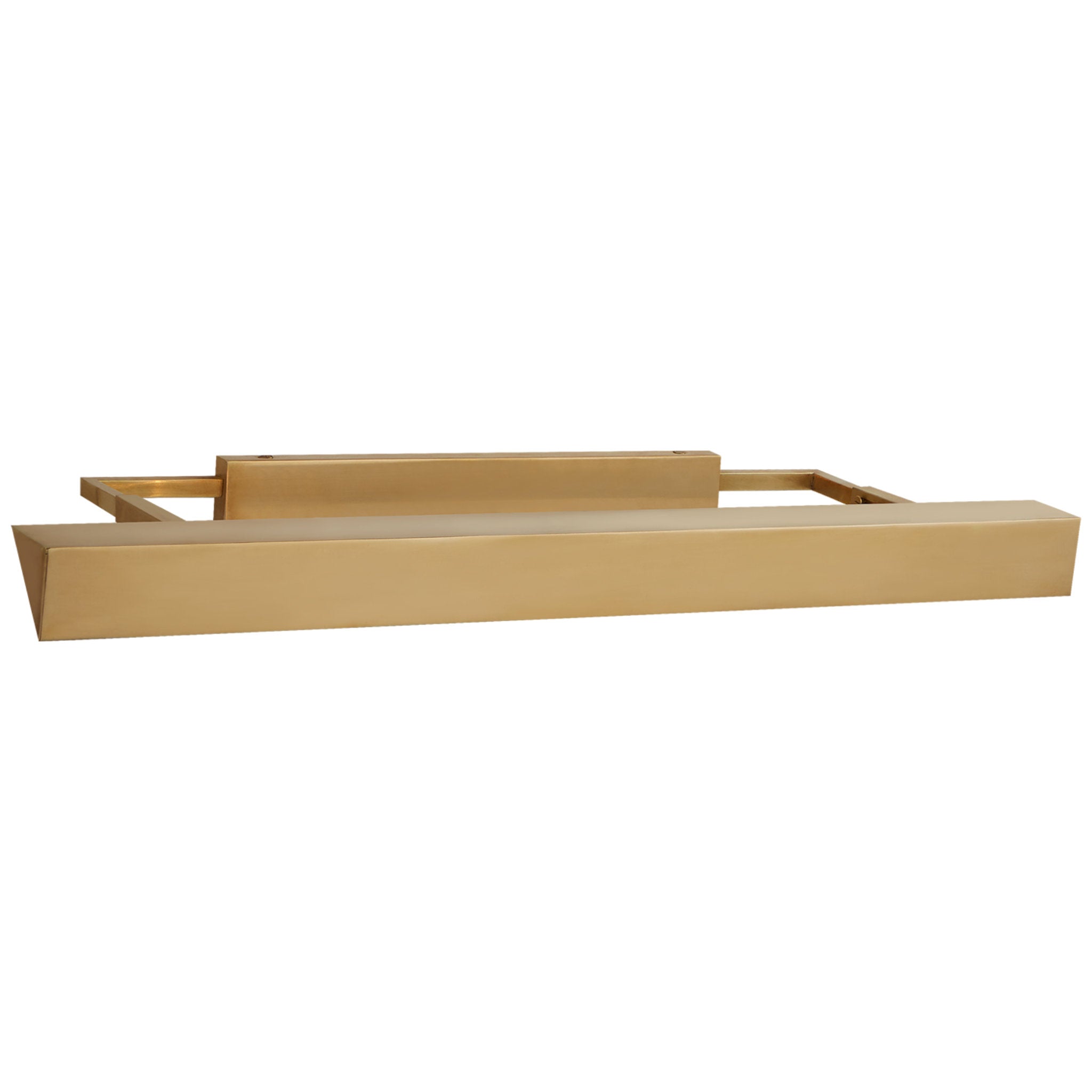 Ralph Lauren Langham Medium Picture Light in Natural Brass Wall Light W24" x H2.5"