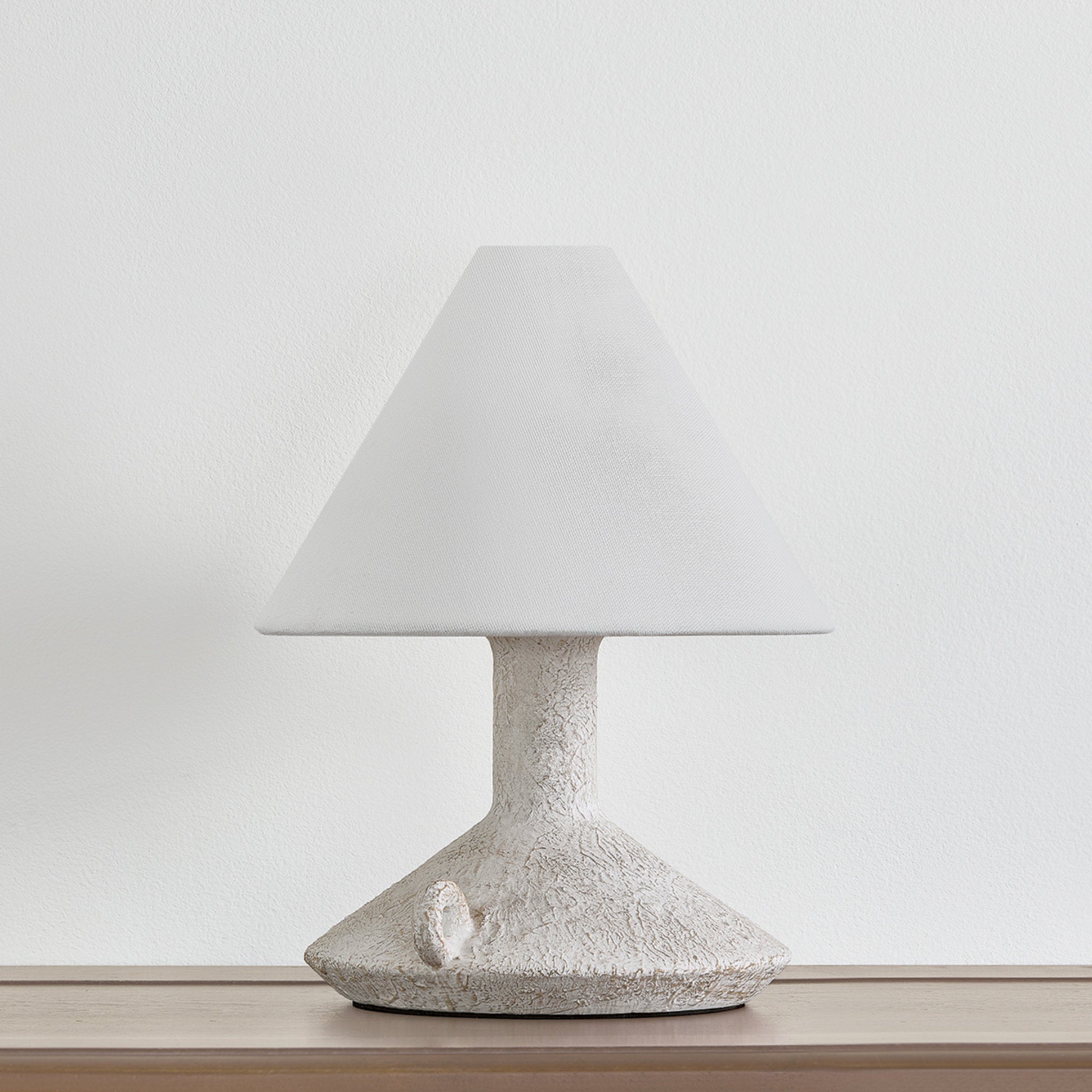 Passage 1-Light Rechargeable Table Lamp in Patina Brass by Lauren Liess 9W x 11.5H