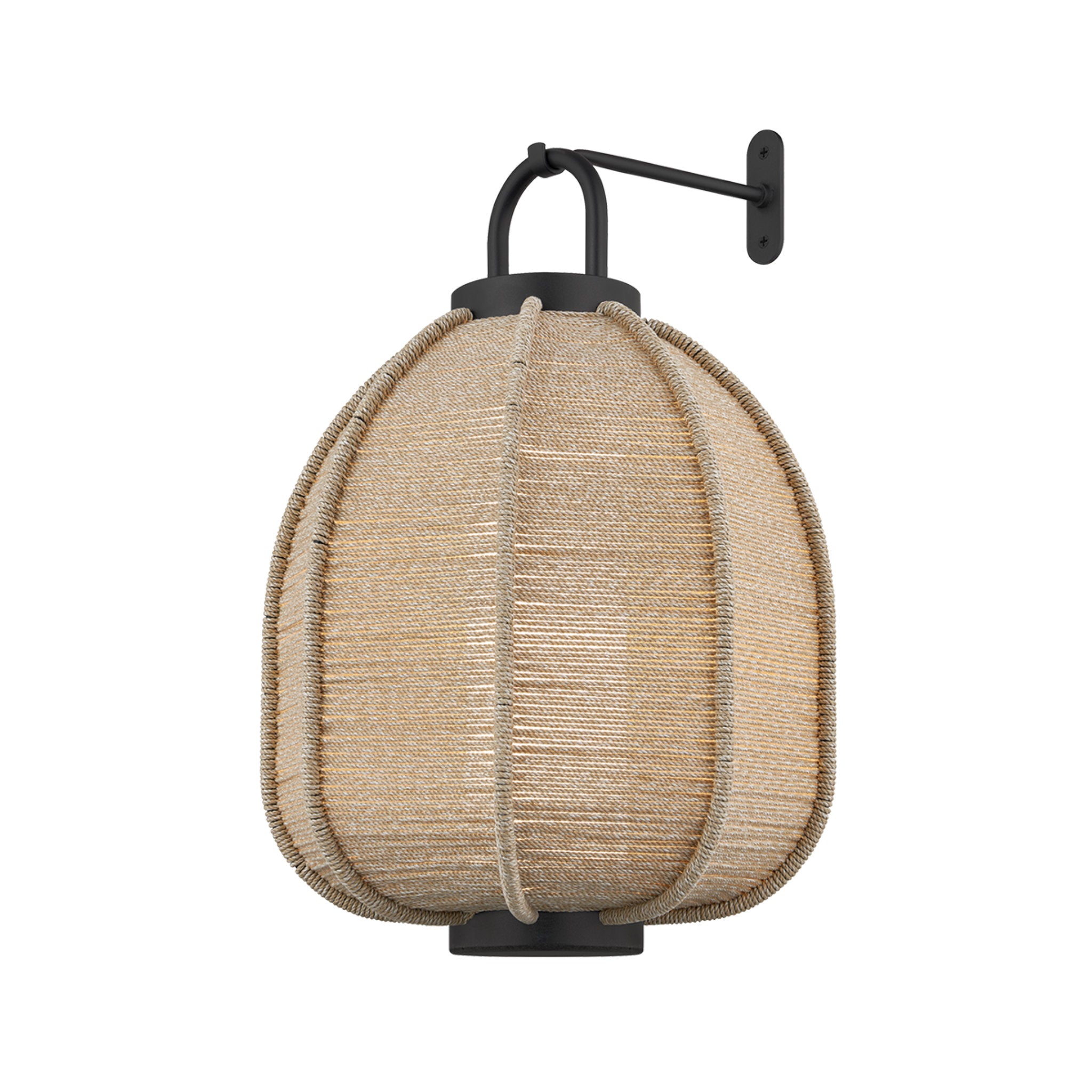 Maltby 1-Light Exterior Rechargeable Table Lamp in Texture Black 15W x 20.5H