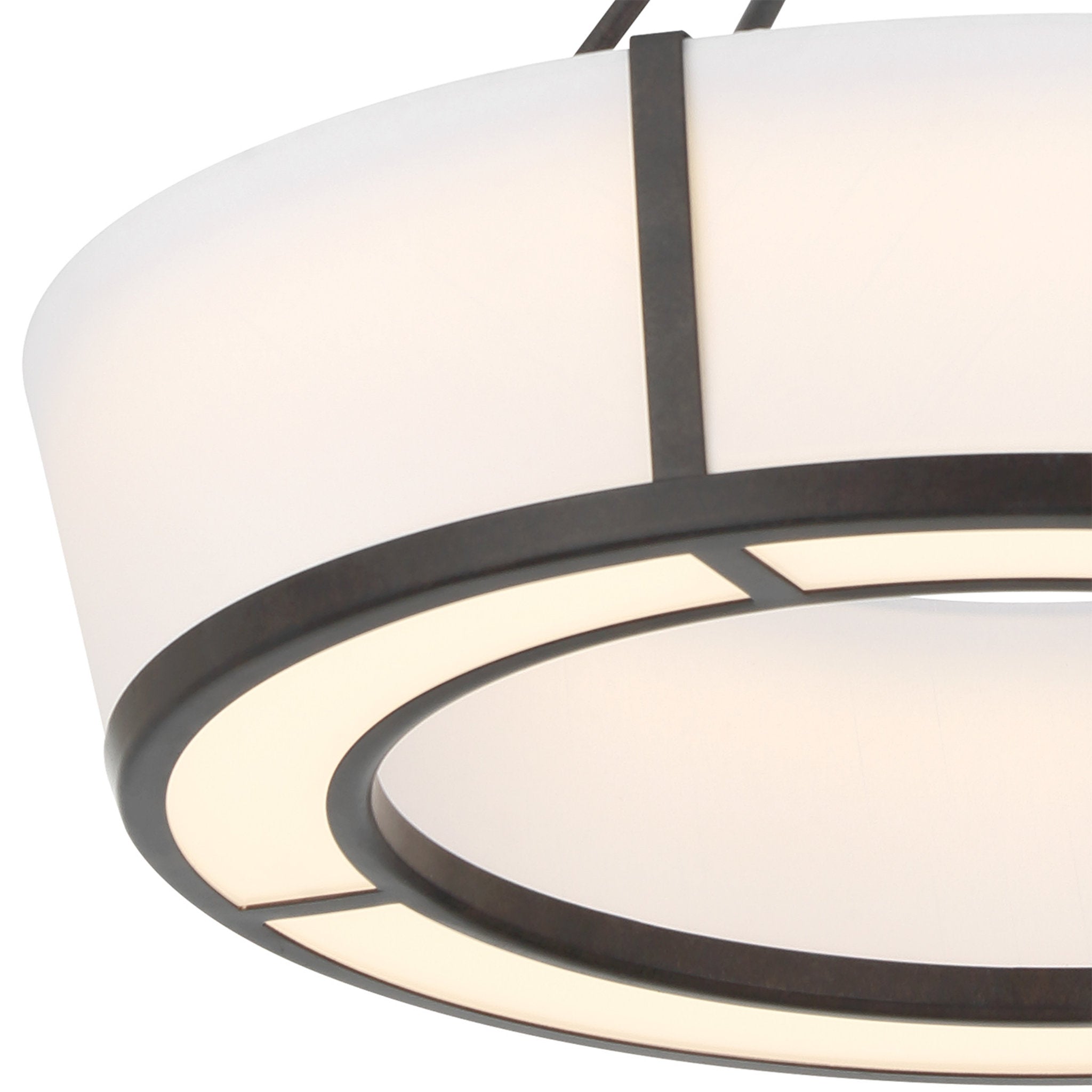 Royce 24.25'' Integrated LED Charcoal Bronze Pendant Bronze 24.25"W x 16.25"H x 24.25"D