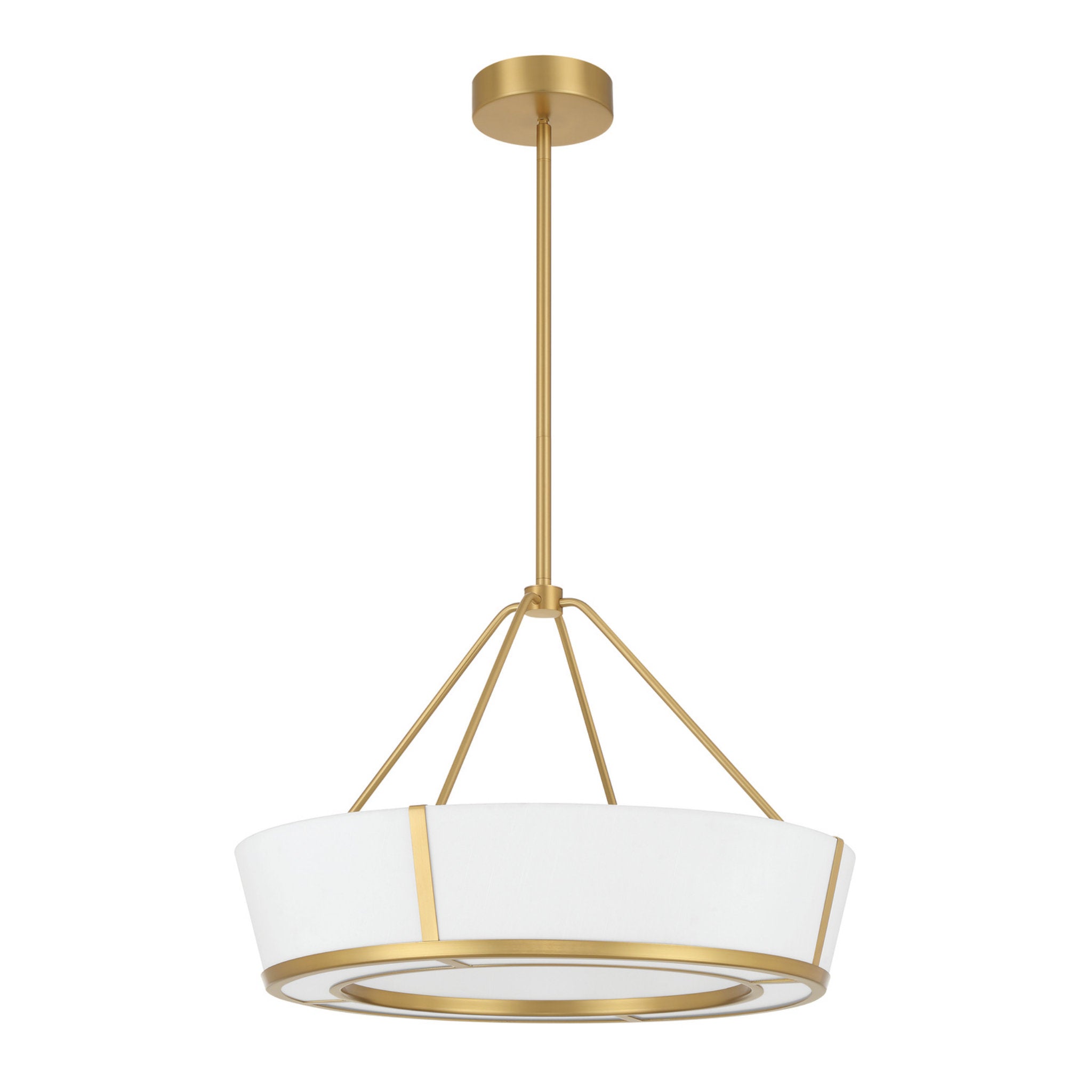 Royce 24.25'' Integrated LED Luxe Gold Pendant Gold 24.25"W x 16.25"H x 24.25"D