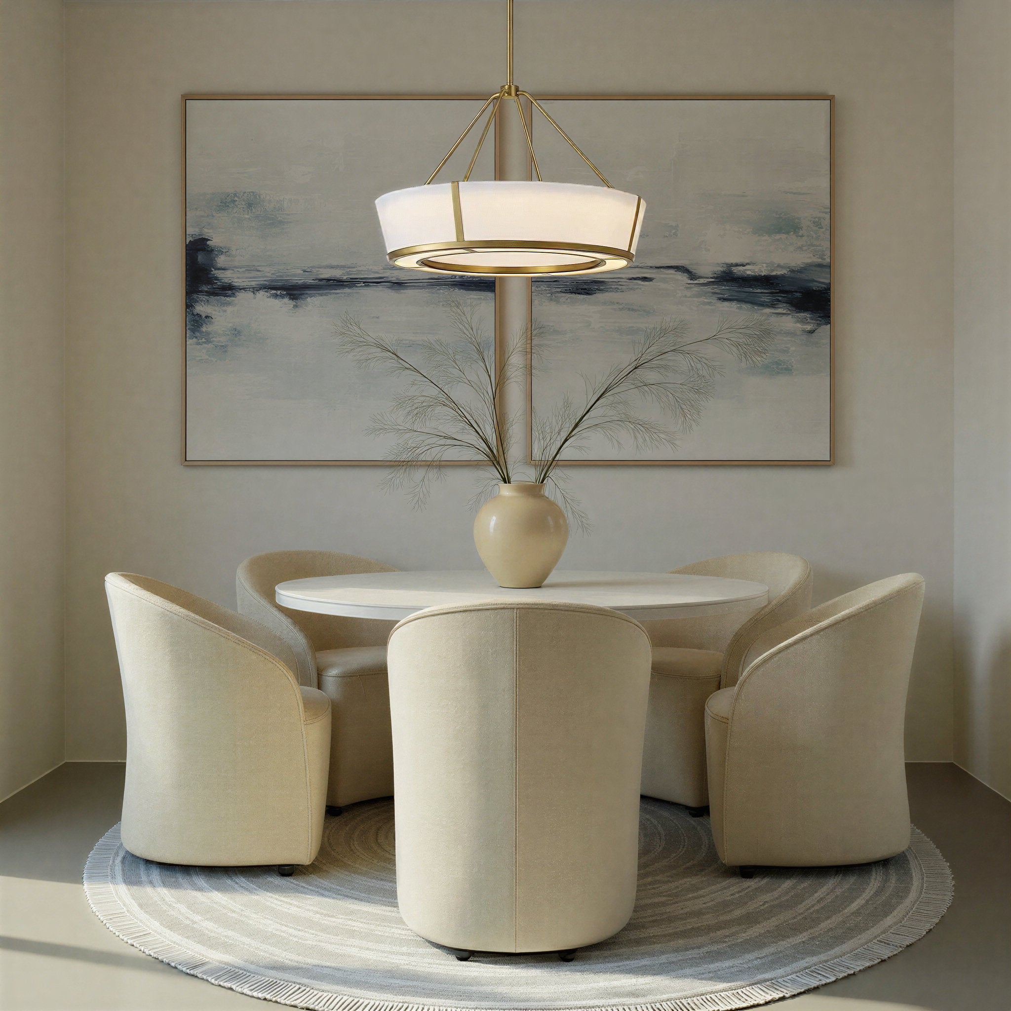 Royce 24.25'' Integrated LED Luxe Gold Pendant Gold 24.25"W x 16.25"H x 24.25"D