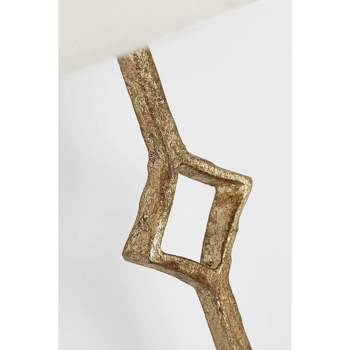 Visual Comfort Cranston Small Sconce in Gilded Iron with Linen Shade W6.5" x H16.25" x E4.25"