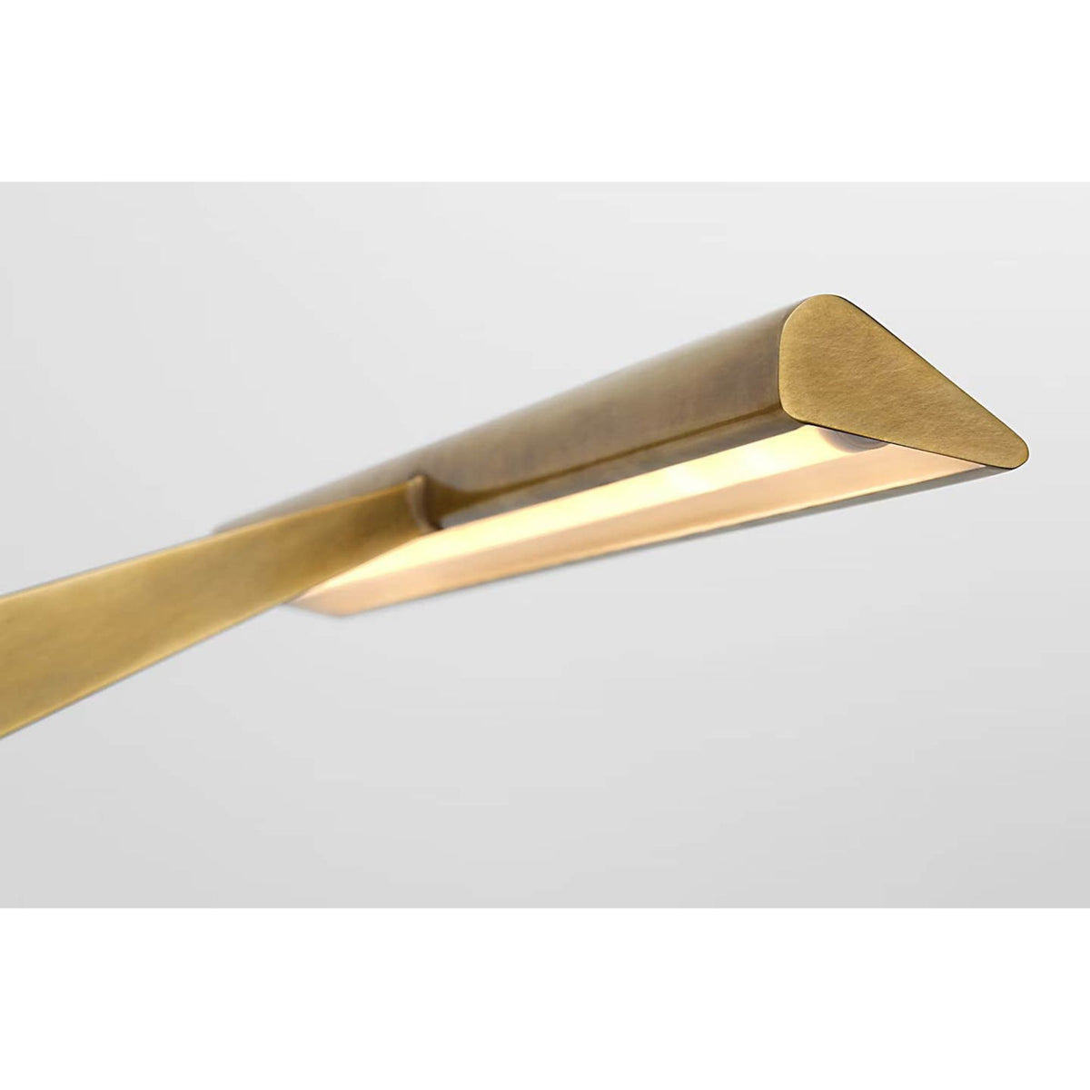 Ian K. Fowler Petrel 18" Picture Light in Hand-Rubbed Antique Brass W18" x H2.5" x E8.25"