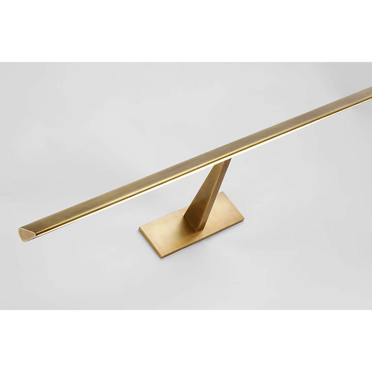 Ian K. Fowler Petrel 30" Picture Light in Hand-Rubbed Antique Brass W30" x H2.5" x E8.25"