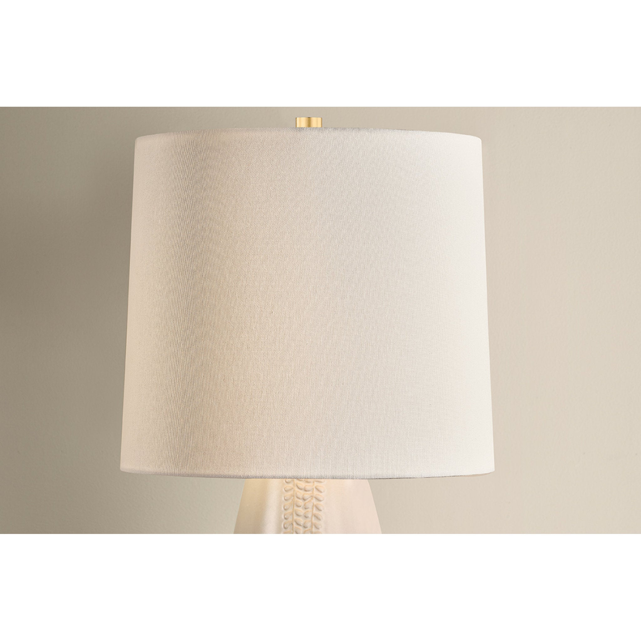 Shavani 1-Light Table Lamp in Aged Brass 14W x 26.5H