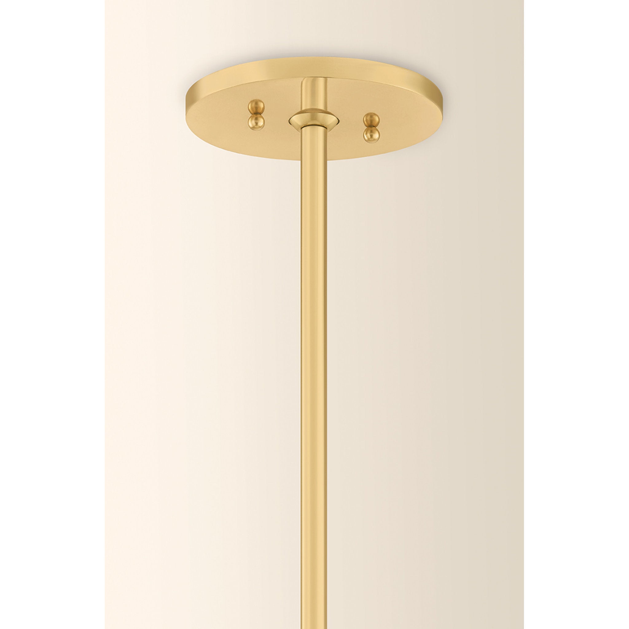 Shivonne 5-Light Pendant in Aged Brass 34W x 15.5H
