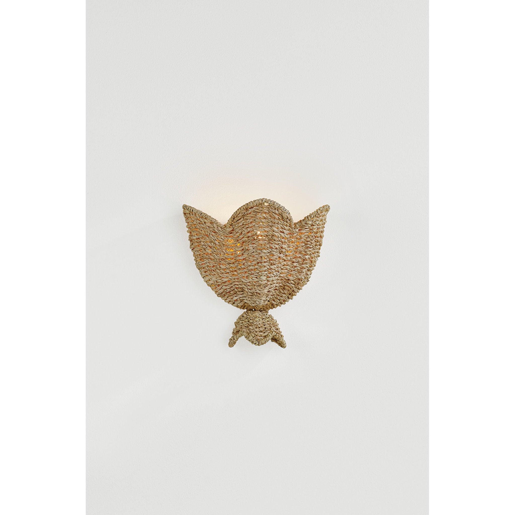 Solie 1-Light Wall Sconce in Aged Brass 10W x 9.5H