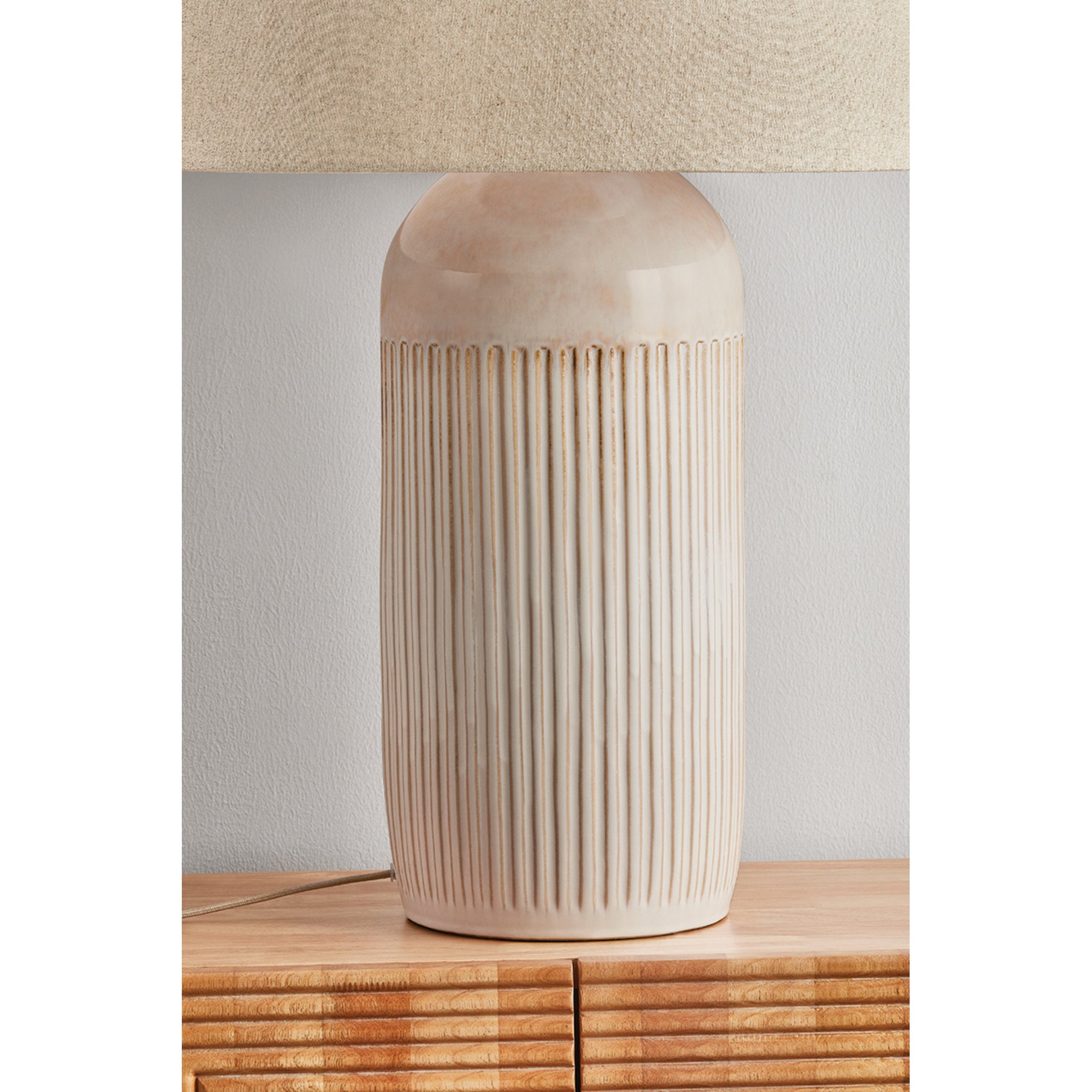 Stevens Point 1-Light Table Lamp in Aged Brass 21W x 30H