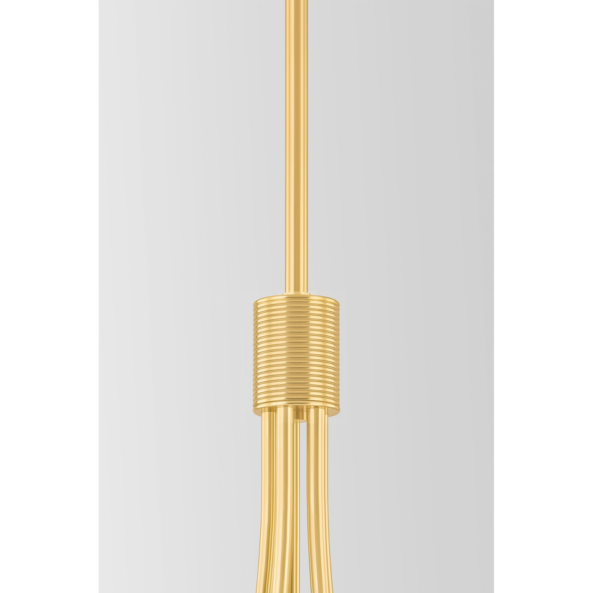 Tenafly 5-Light Chandelier in Aged Brass 56W x 12.25H