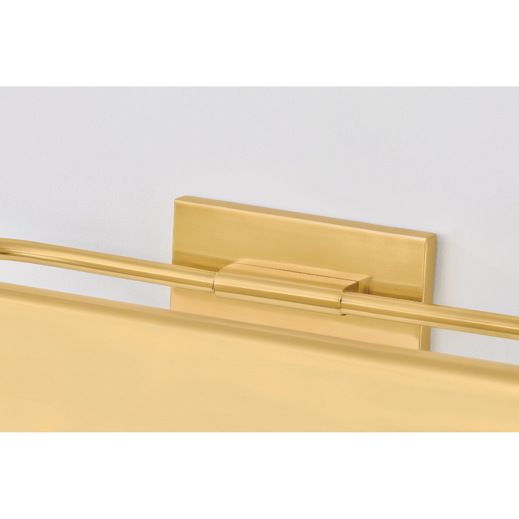 Tinwald 1-Light Picture Light in Aged Brass 19.25W x 3.75H