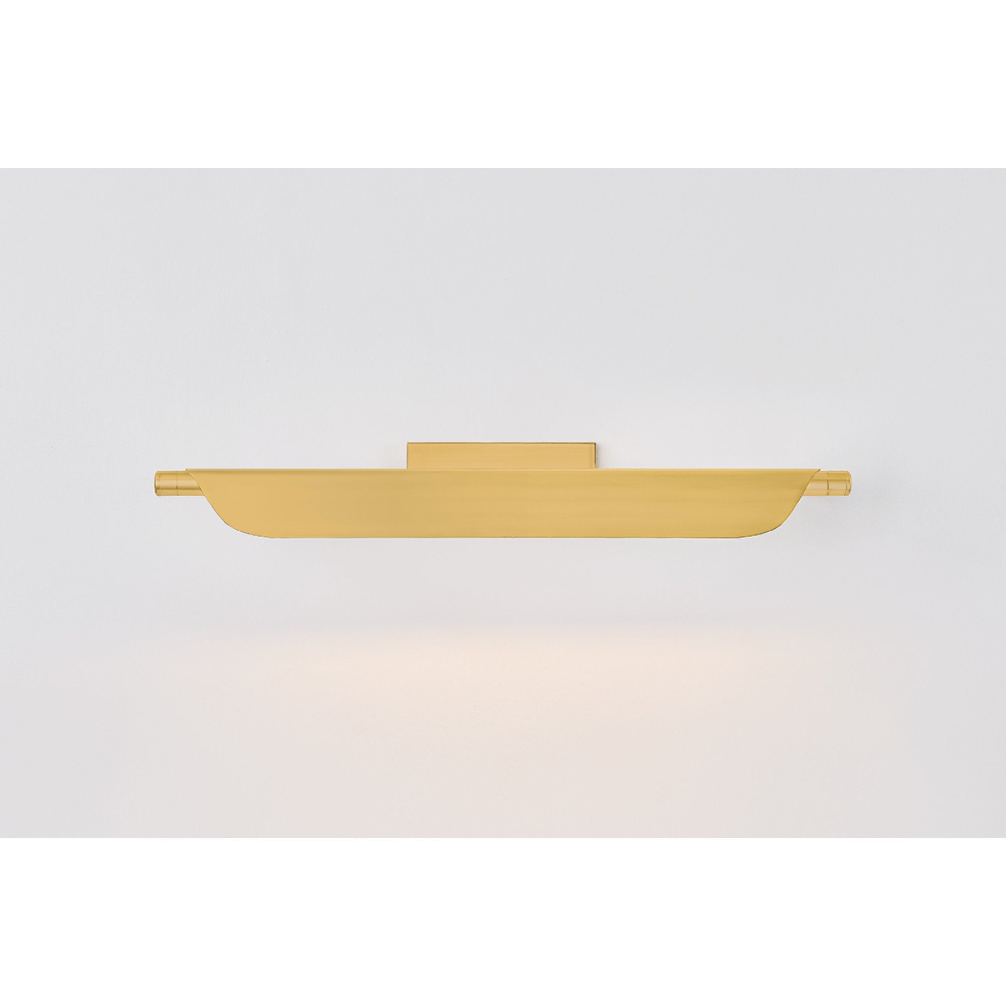 Tinwald 1-Light Picture Light in Aged Brass 27W x 3.75H
