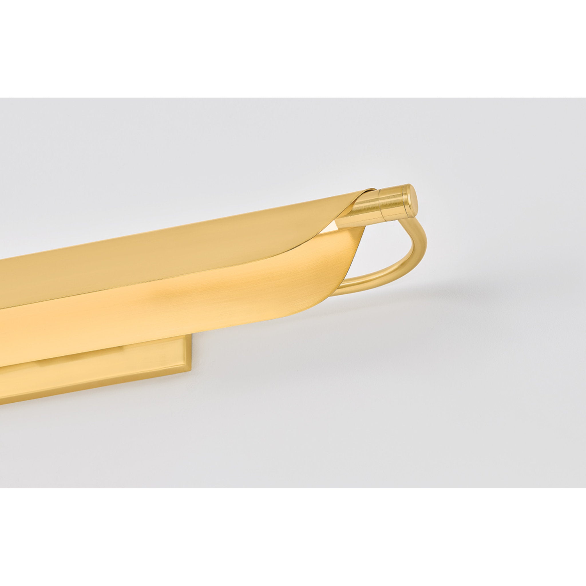 Tinwald 1-Light Picture Light in Aged Brass 27W x 3.75H