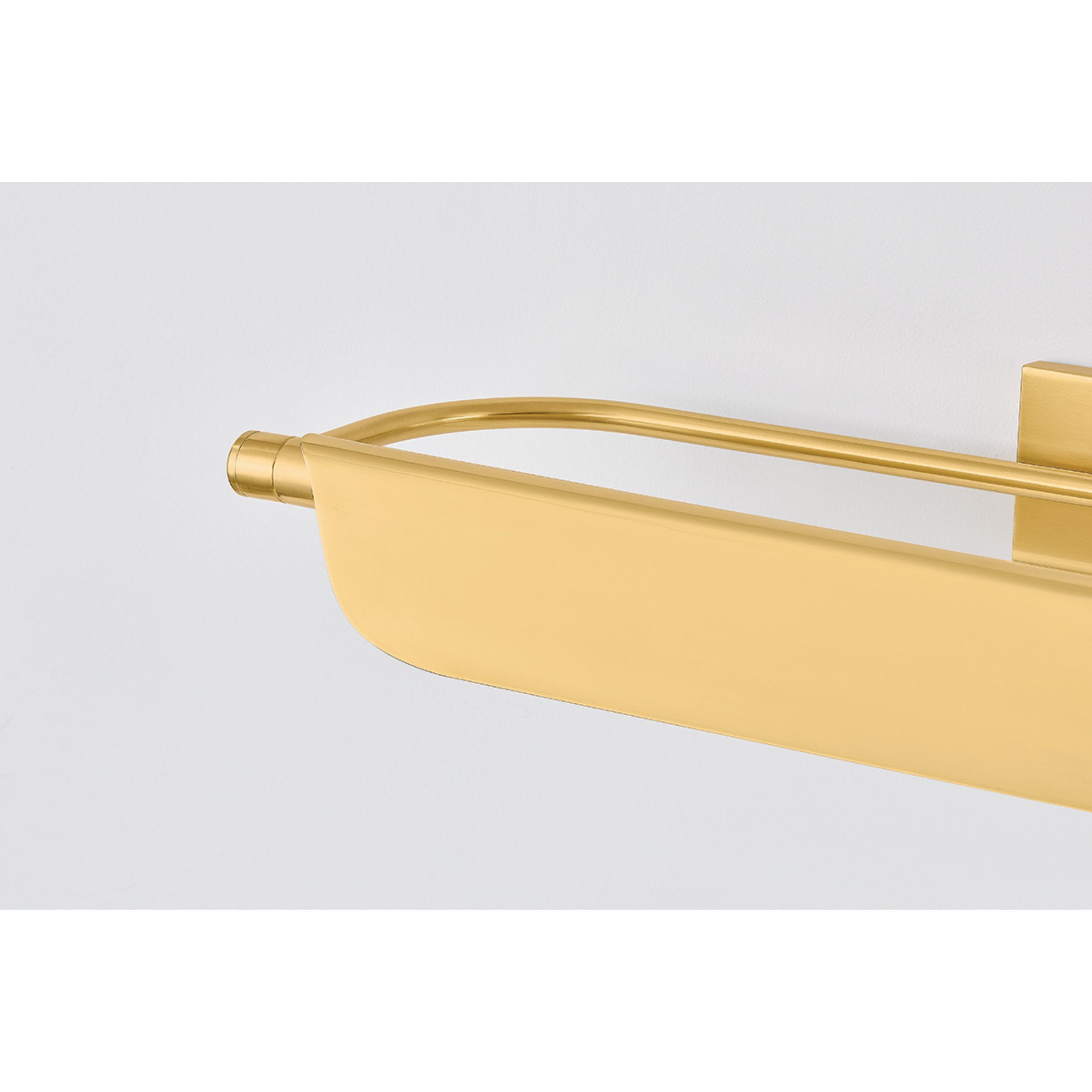 Tinwald 1-Light Picture Light in Aged Brass 27W x 3.75H
