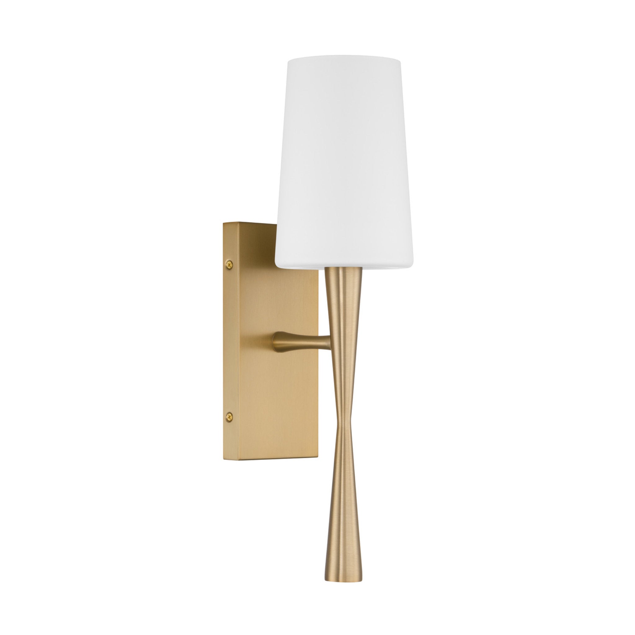 Trenton 5'' Aged Brass Sconce Gold 5"W x 18.5"H x 6.5"D