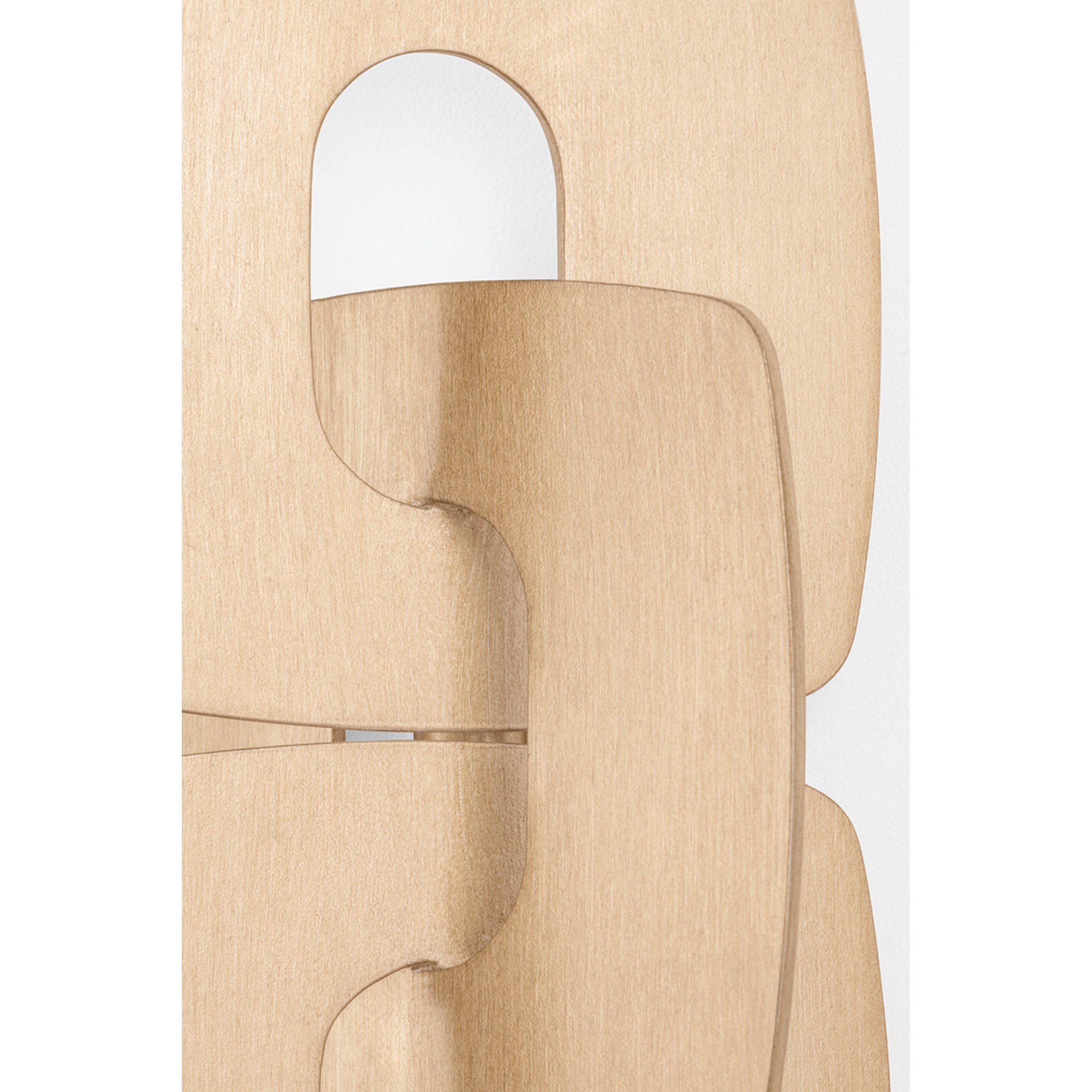 Trentino 2-Light Wall Sconce in Stria Gold Leaf 7.25W x 20H