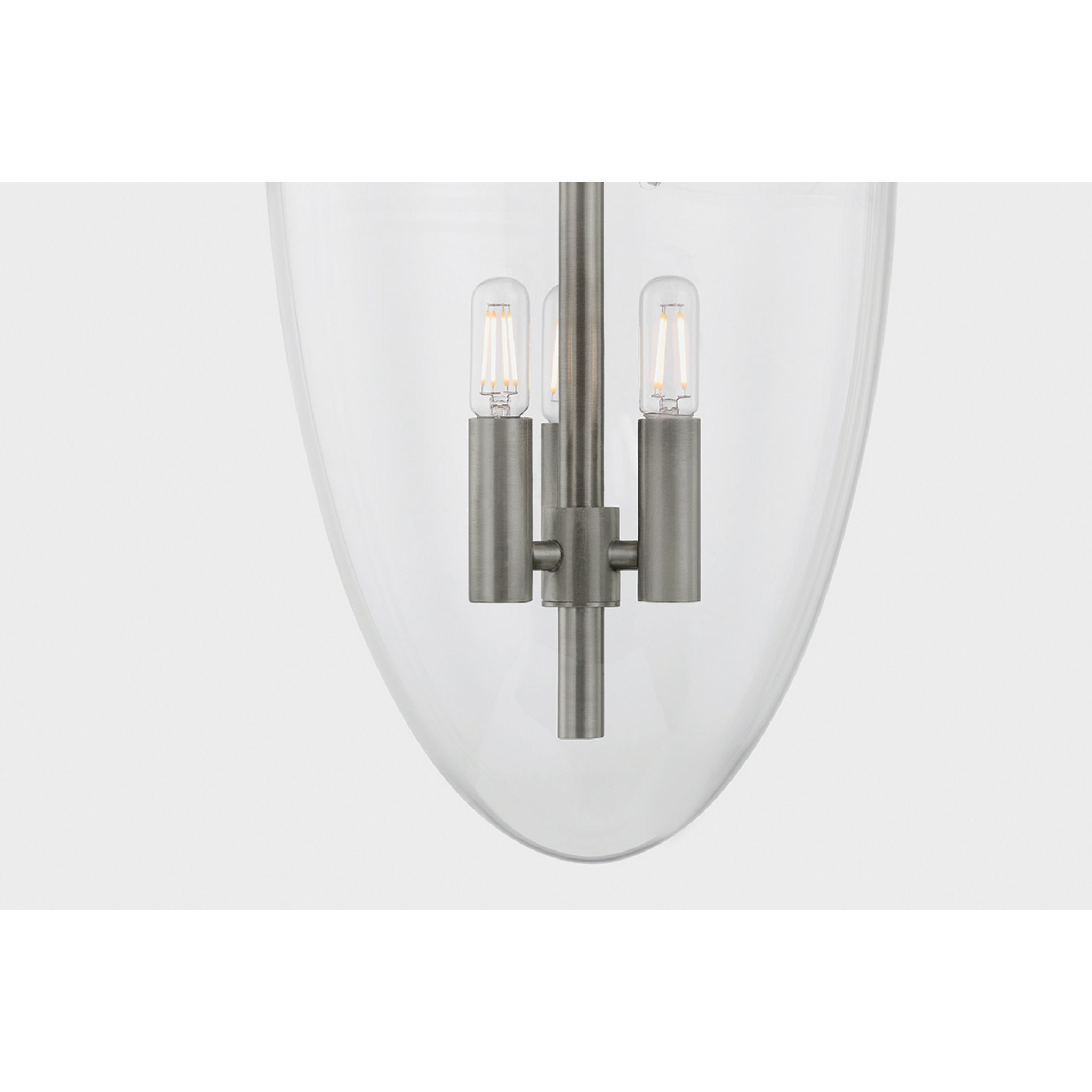Tully 3-Light Lantern in Vintage Pewter 13.5W x 20.25H