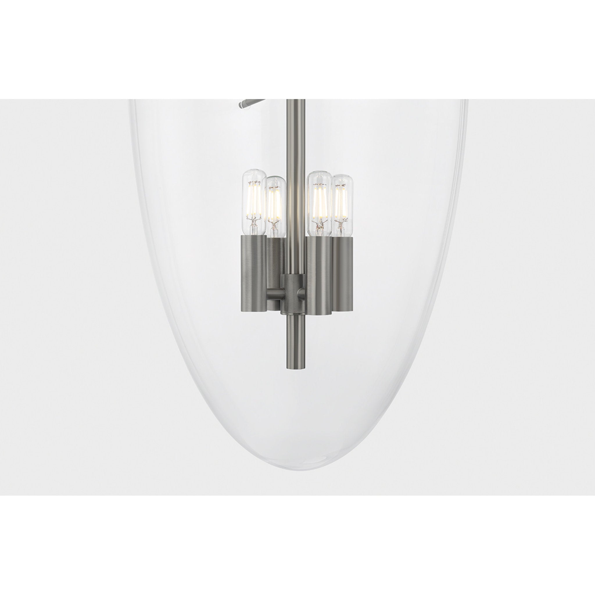 Tully 4-Light Lantern in Vintage Pewter 17.75W x 26H