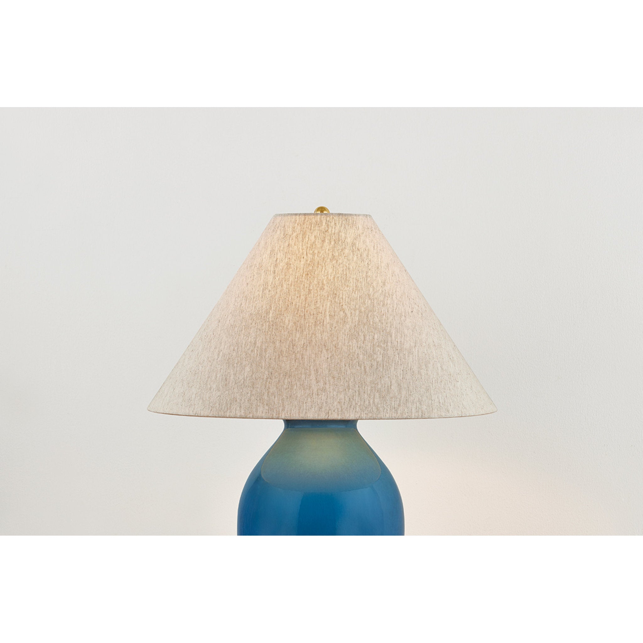 Westhorpe 1-Light Table Lamp in Aged Brass by Mark D. Sikes 21.5W x 28.5H