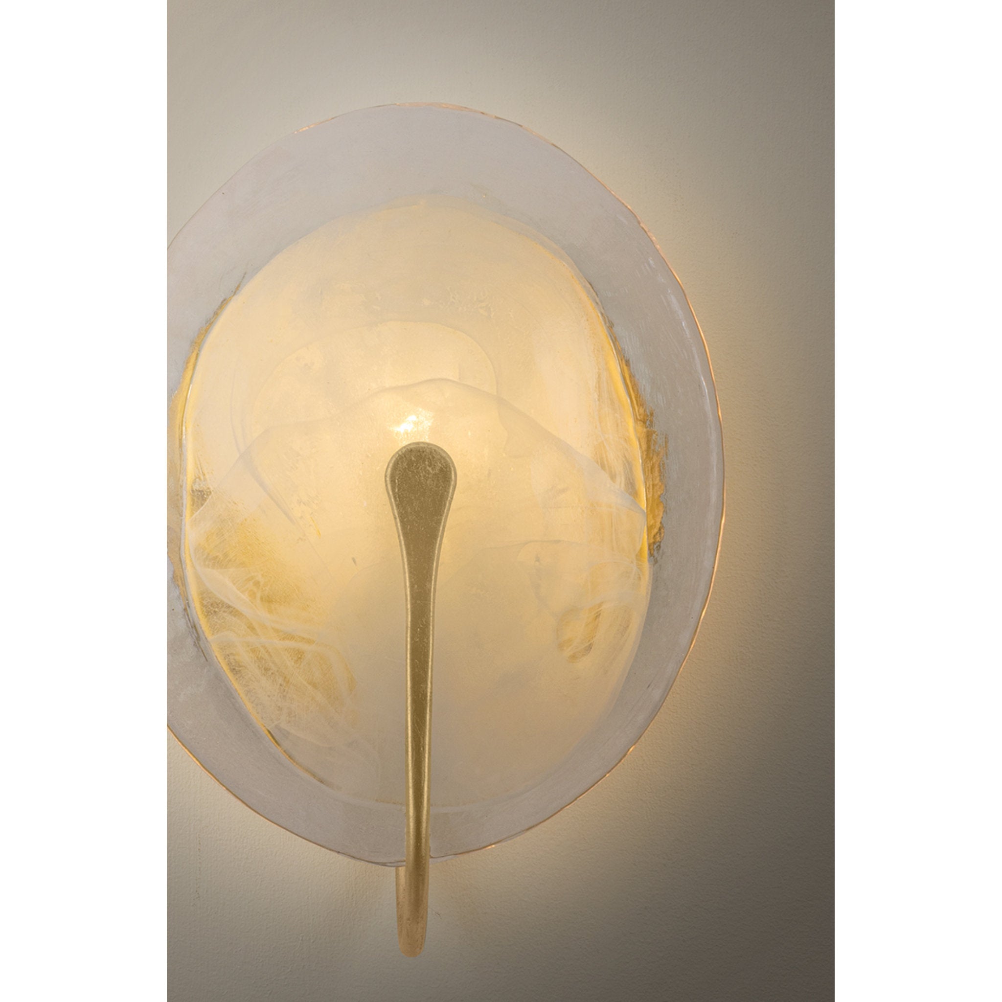 Valley 1-Light Wall Sconce in Vintage Gold Leaf 9.25W x 12.25H