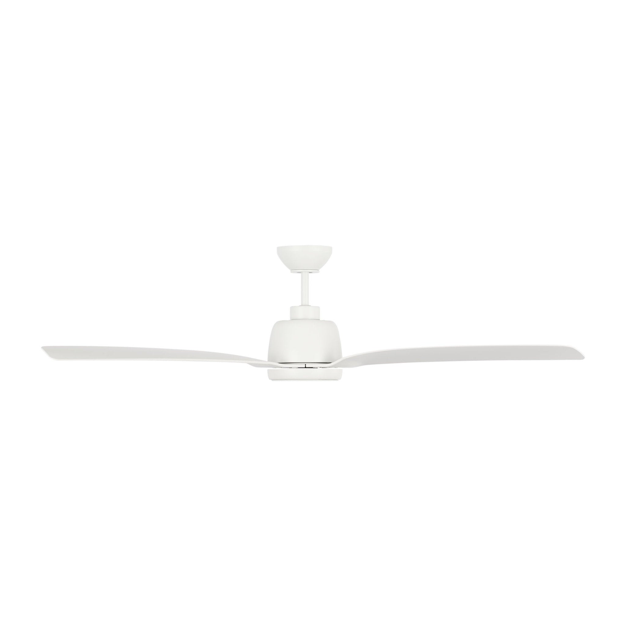 Avila Coastal 60 LED - Matte White  in Matte White  w/ Matte White ABS Blade D:60'' H:15 13/32''