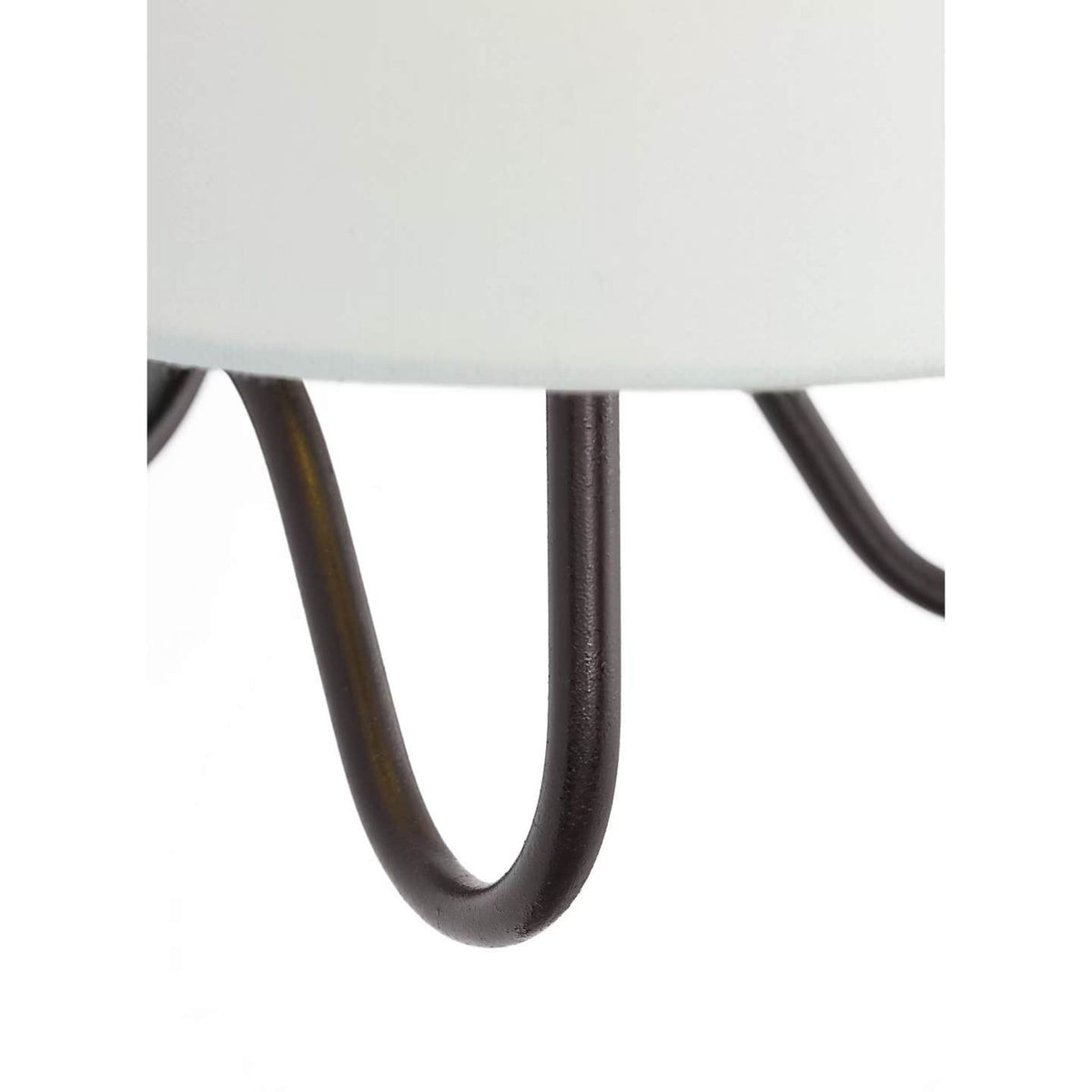 Amber Lewis Lyndsie 11" Double Sconce in Aged Iron with Linen Shades W16" x H10.75" x E9.5"