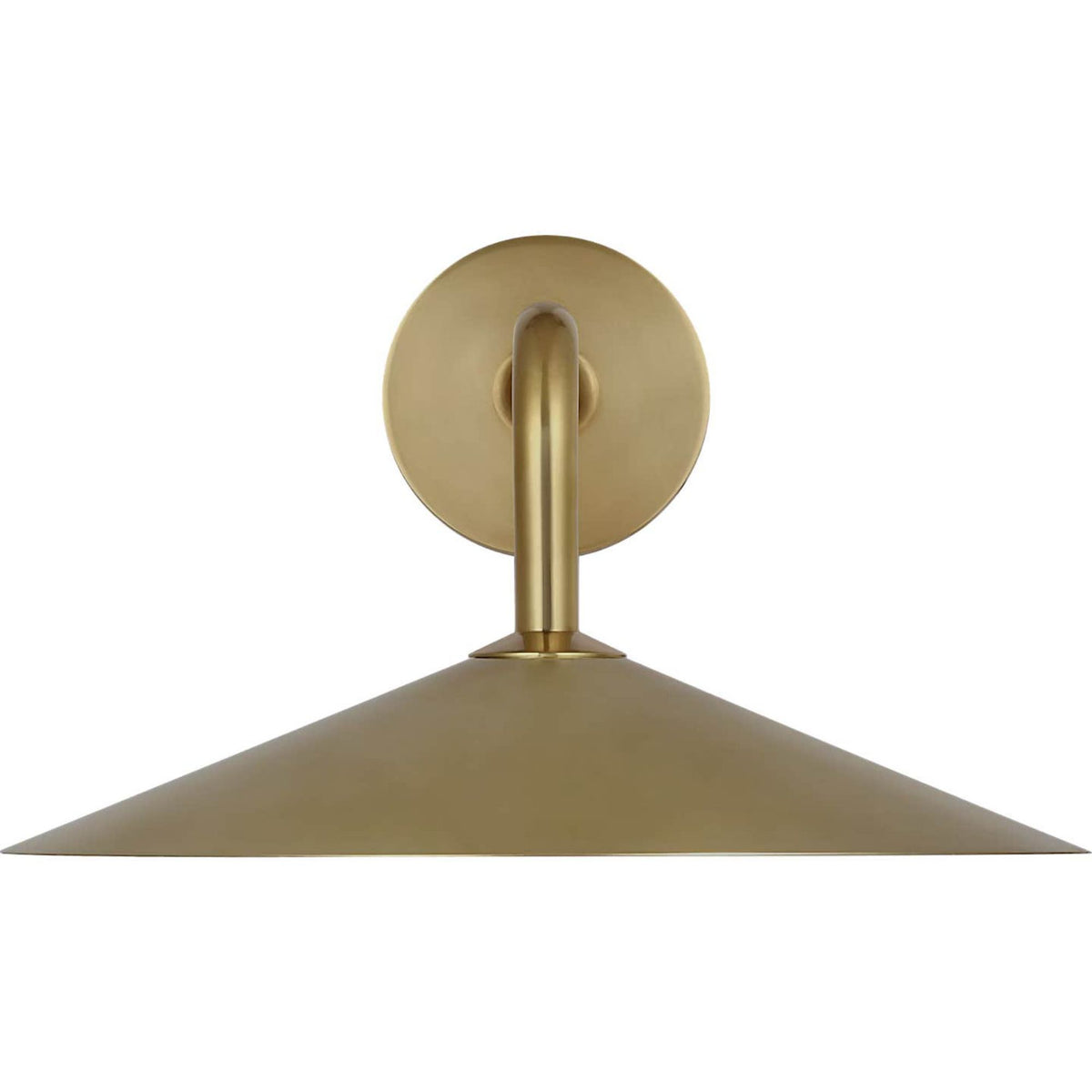 Amber Lewis Ponce 9" Sconce in Hand-Rubbed Antique Brass with Hand-Rubbed Antique Brass Shade W13" x H8.5" x E17"