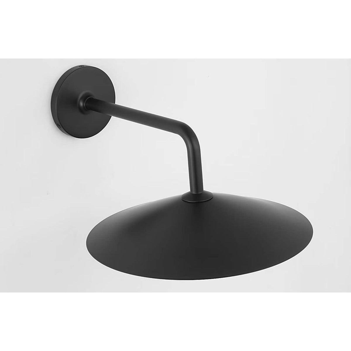 Amber Lewis Ponce 9" Sconce in Modern Iron with Modern Iron Shade W13" x H8.5" x E17"