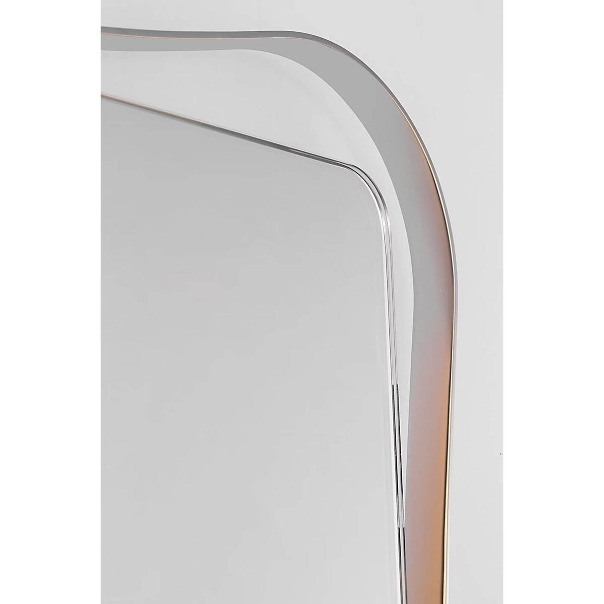 Amber Lewis Barnes 27" Backlit Mirror in Polished Nickel W27.25" x H39.25" x E1.5"