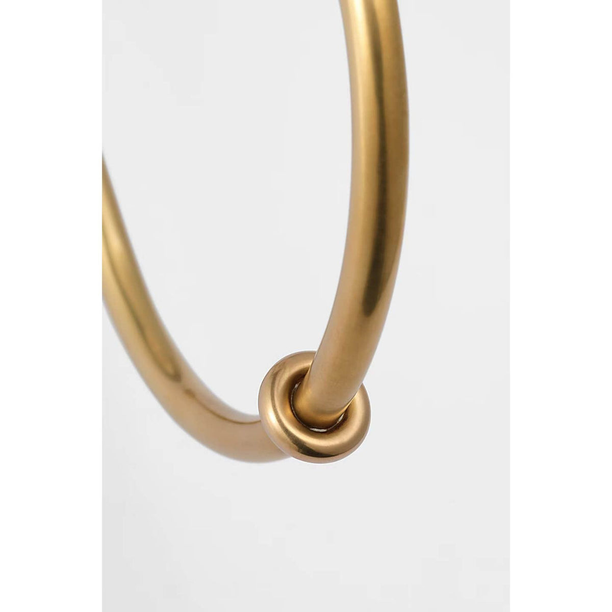 Amber Lewis Ingela 24" Single Sconce in Hand-Rubbed Antique Brass with Silk Pleat Shade W9" x H24" x E12"