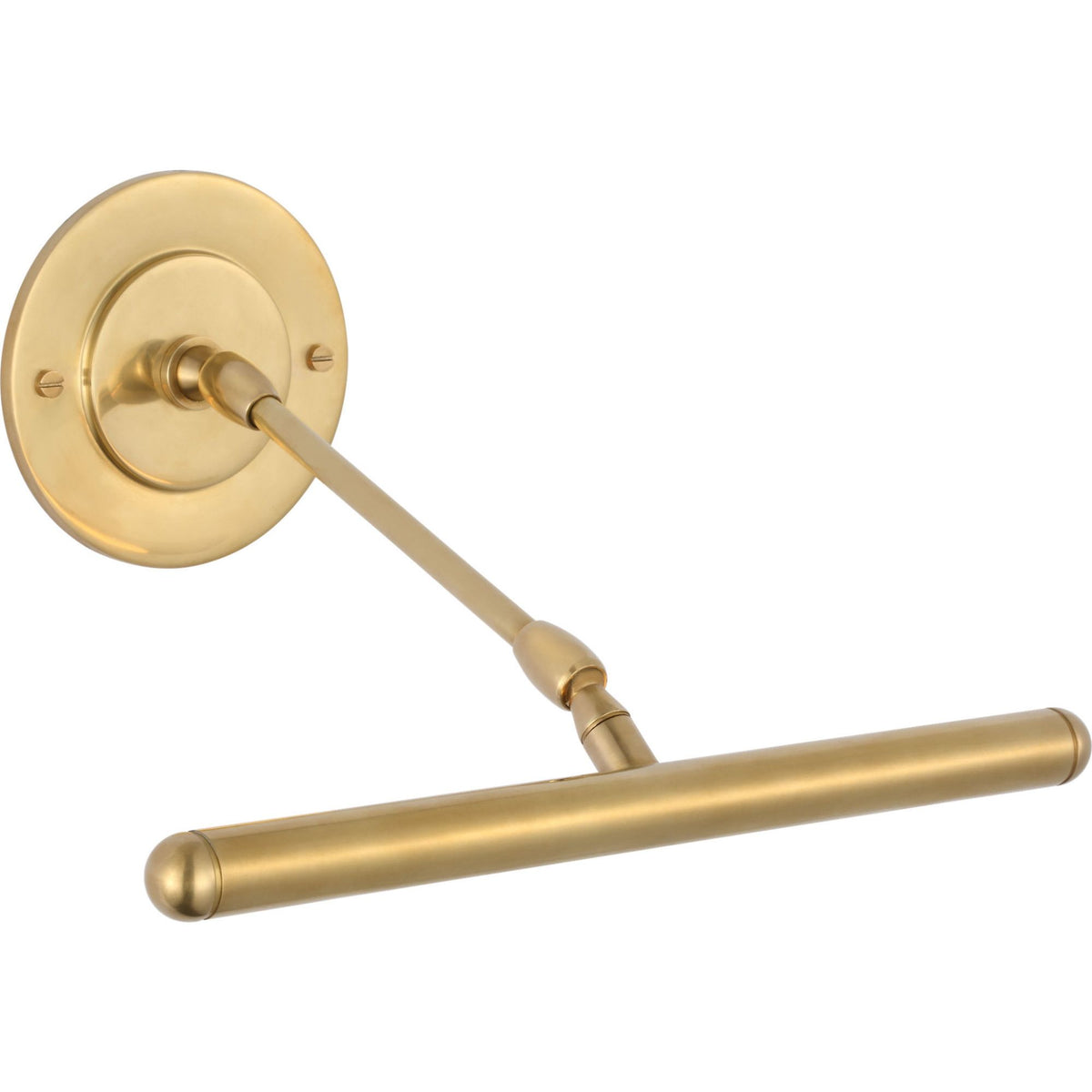 Amber Lewis Emery 12" Picture Light in Hand-Rubbed Antique Brass W12" x H4.5" - 7" x E10.25"