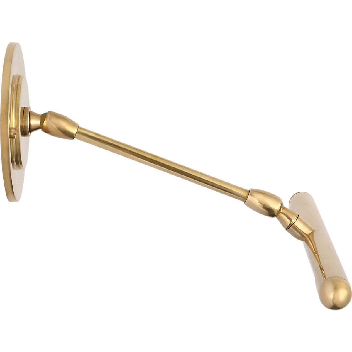 Amber Lewis Emery 12" Picture Light in Hand-Rubbed Antique Brass W12" x H4.5" - 7" x E10.25"