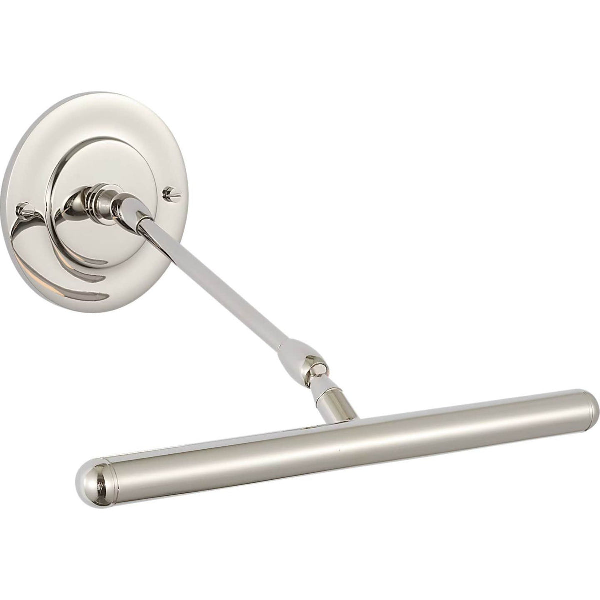 Amber Lewis Emery 12" Picture Light in Polished Nickel W12" x H4.5" - 7" x E10.25"