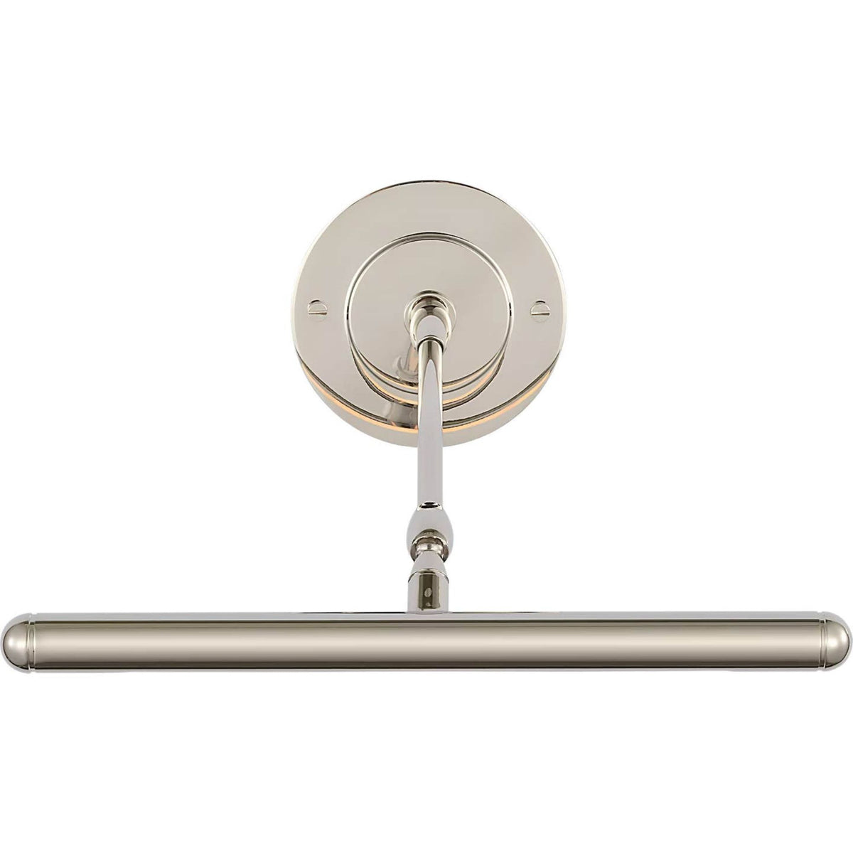 Amber Lewis Emery 12" Picture Light in Polished Nickel W12" x H4.5" - 7" x E10.25"
