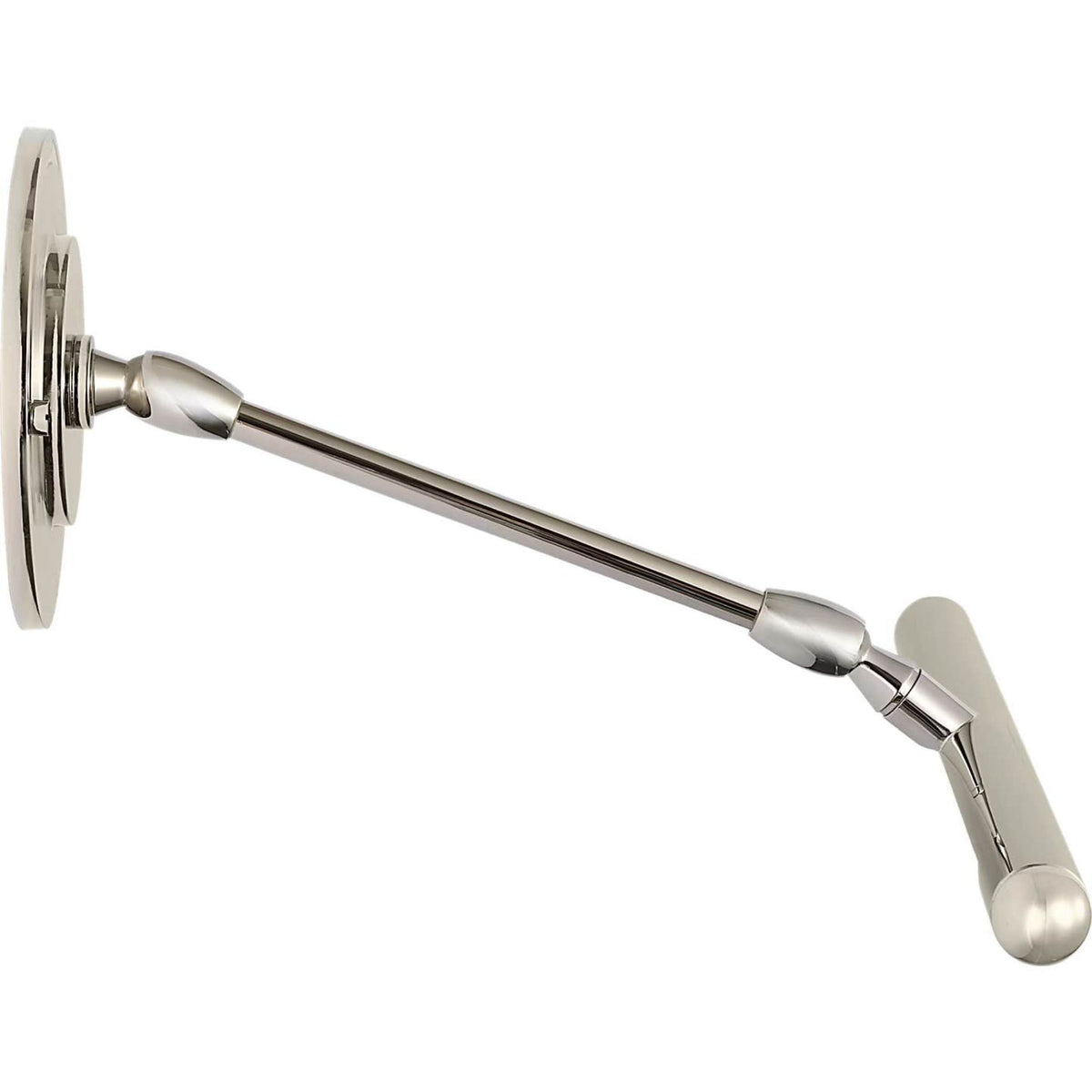 Amber Lewis Emery 12" Picture Light in Polished Nickel W12" x H4.5" - 7" x E10.25"
