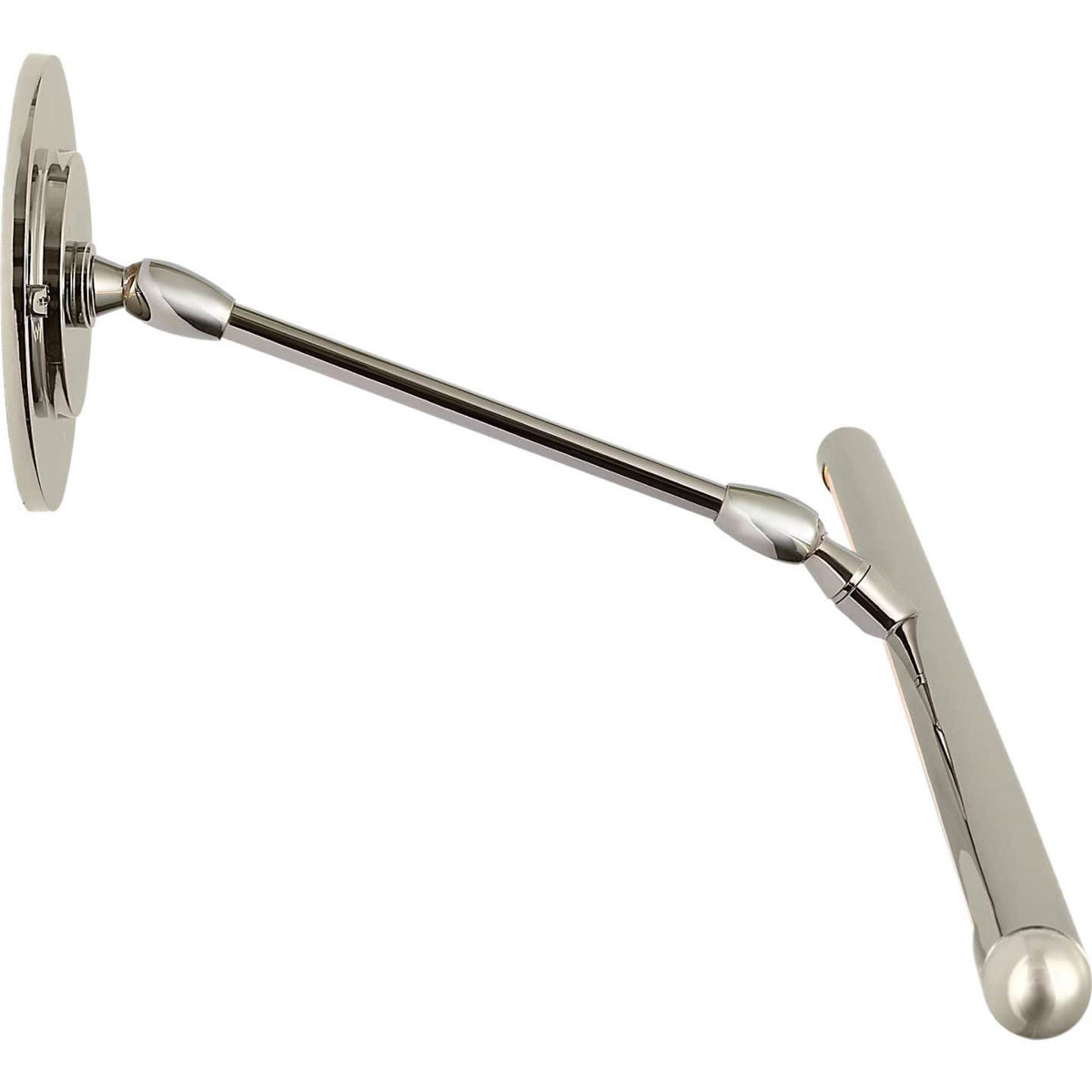 Amber Lewis Emery 30" Picture Light in Polished Nickel W30" x H4.5" - 7" x E10.25"
