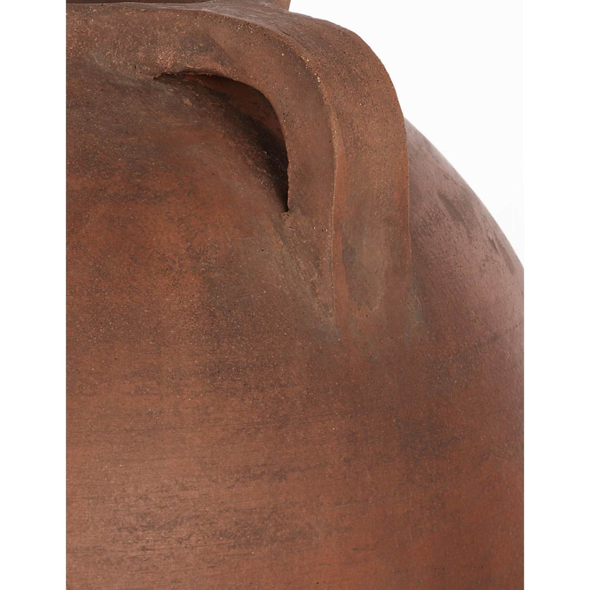 Amber Lewis Mason 26" Table Lamp in Natural Terracotta with Linen Shade W24.75" x H26"